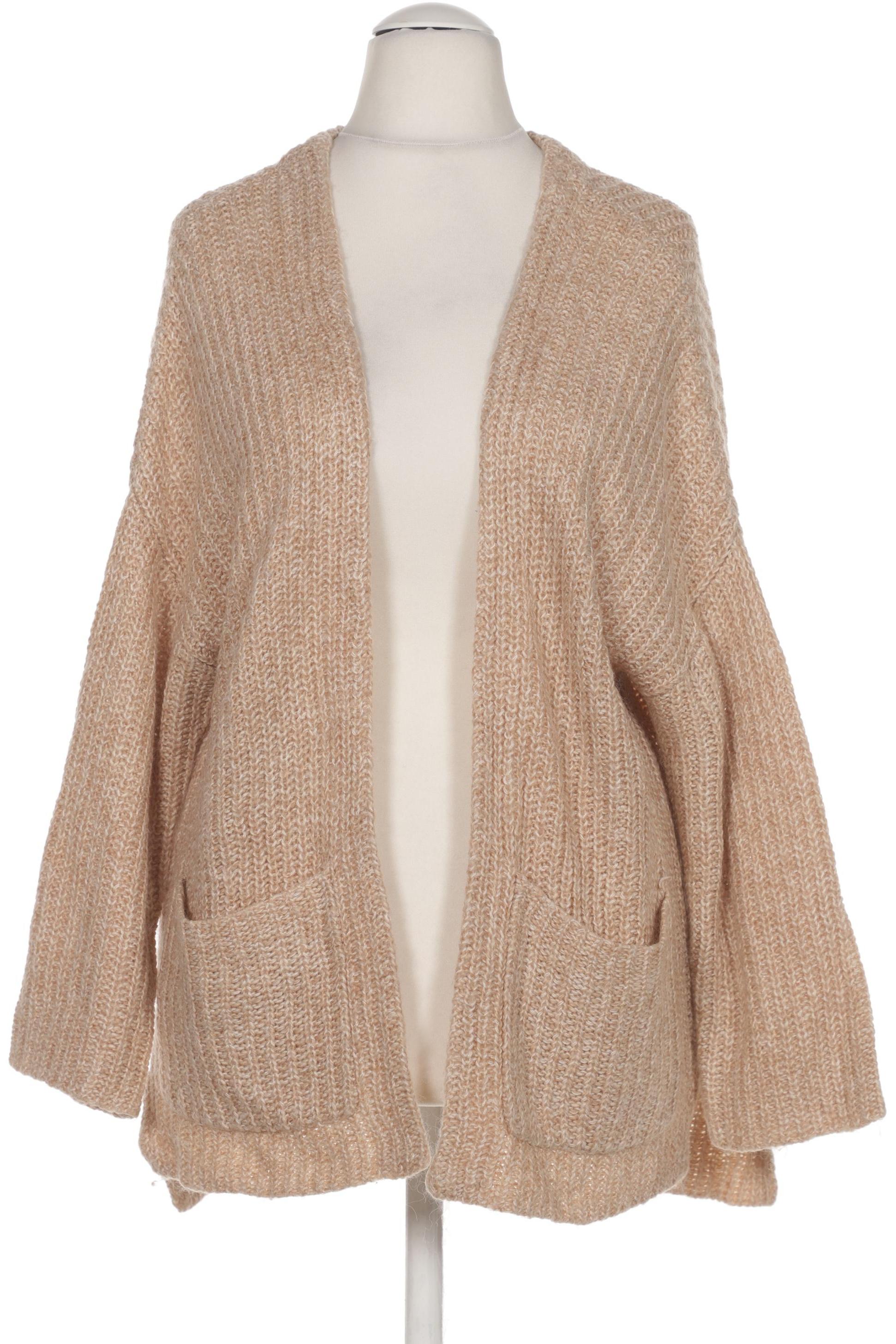 

Mango Damen Strickjacke, beige, Gr. 36