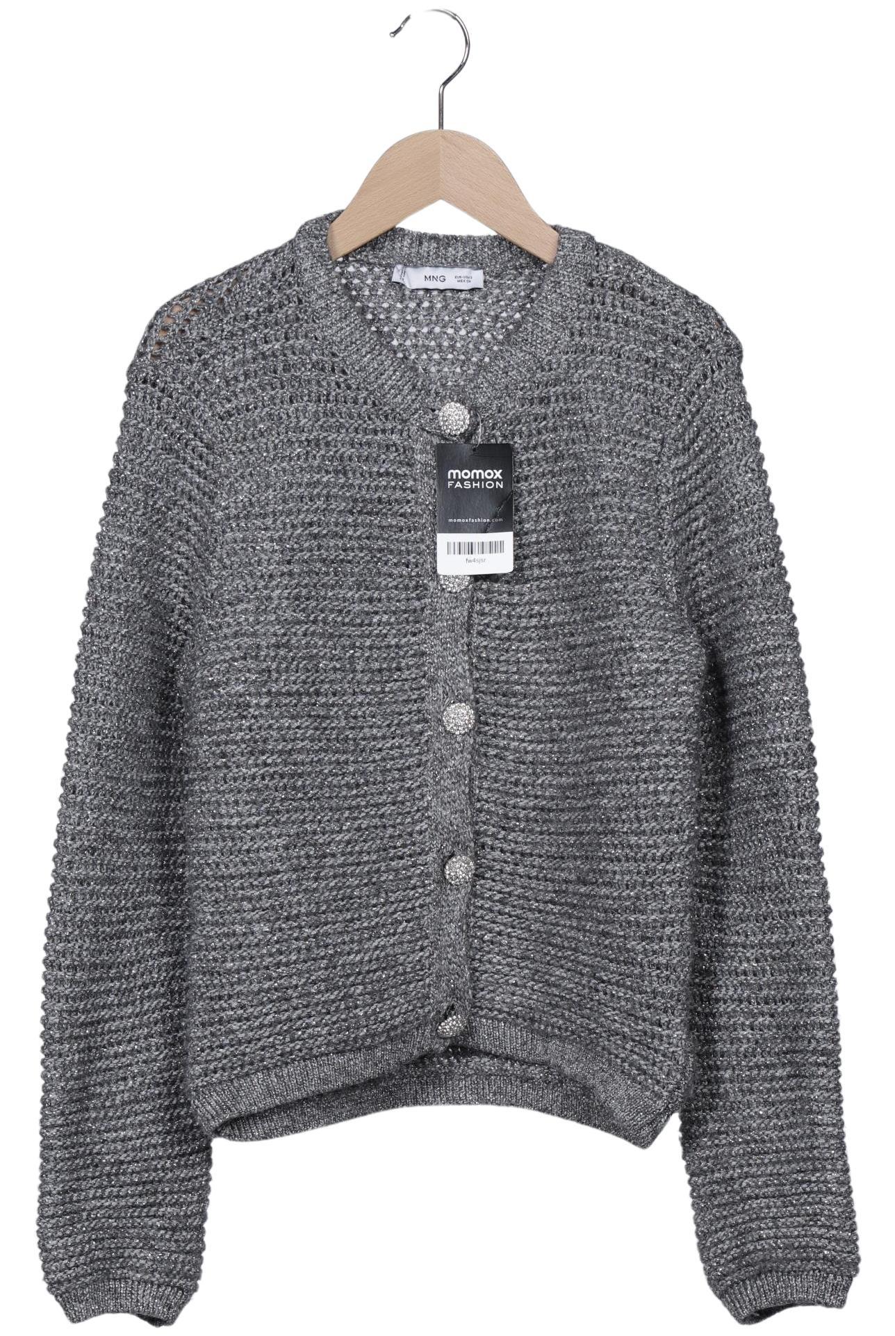 

Mango Damen Strickjacke, grau, Gr. 36