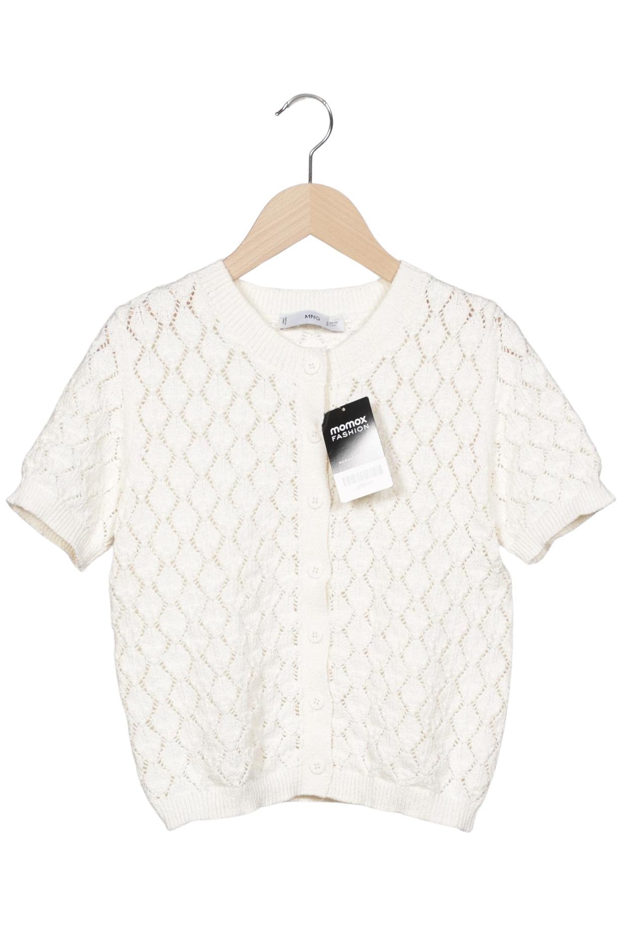 

Mango Damen Strickjacke, cremeweiß, Gr. 34