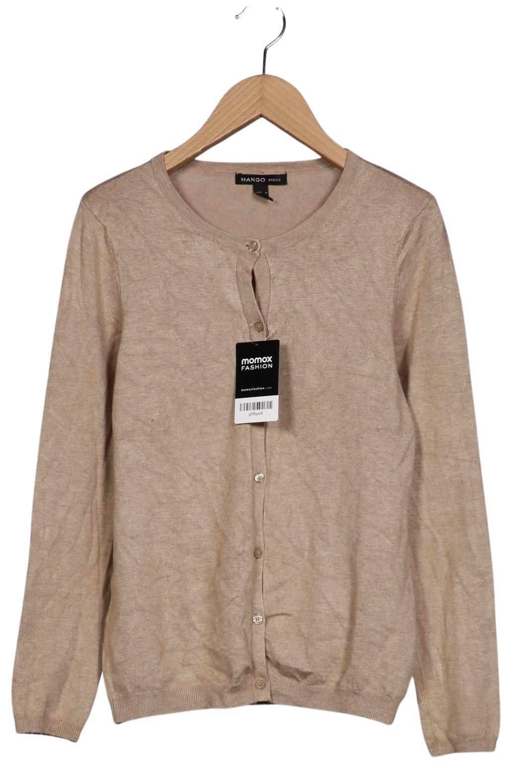 

Mango Damen Strickjacke, beige, Gr. 36