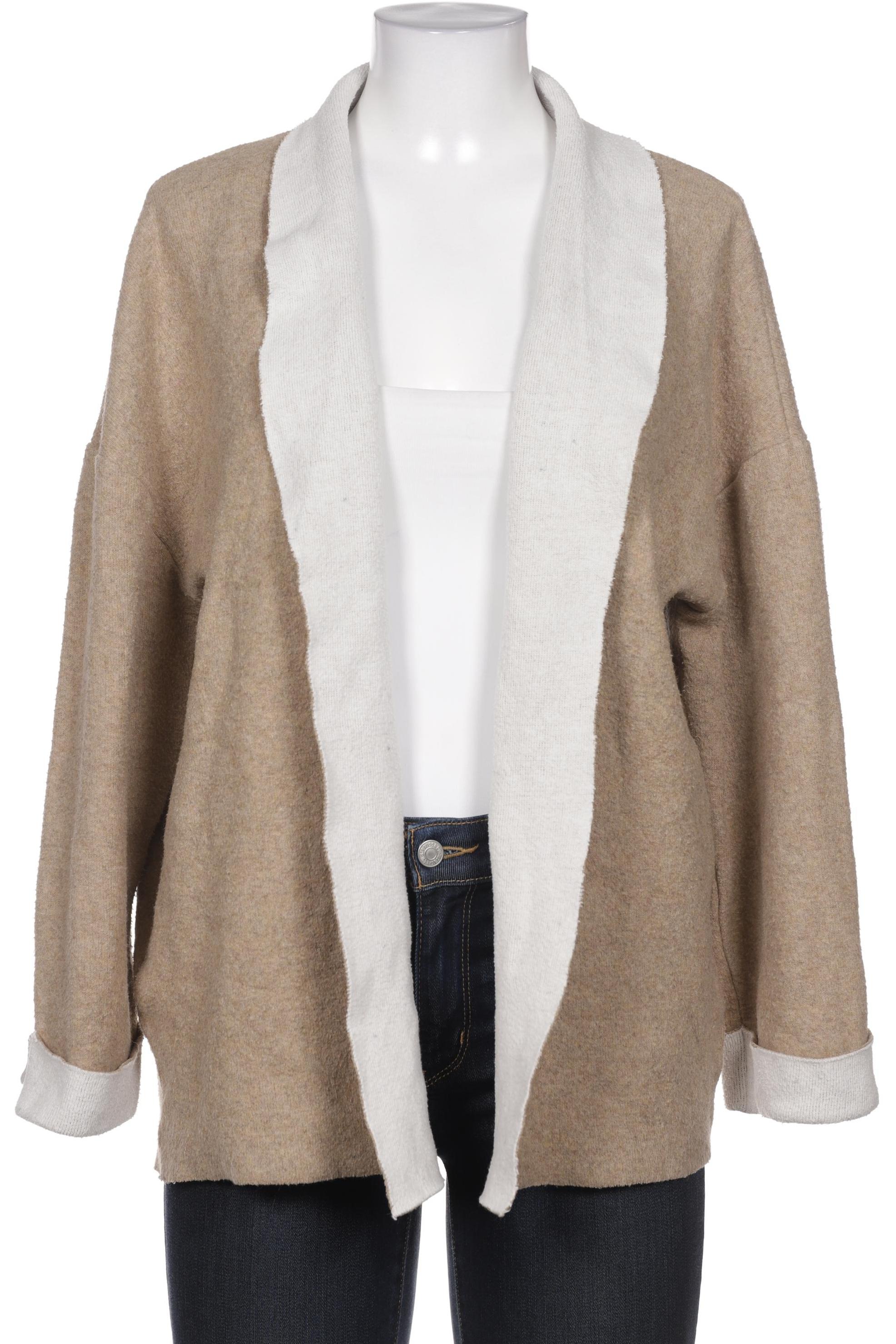 

Mango Damen Strickjacke, beige, Gr. 36