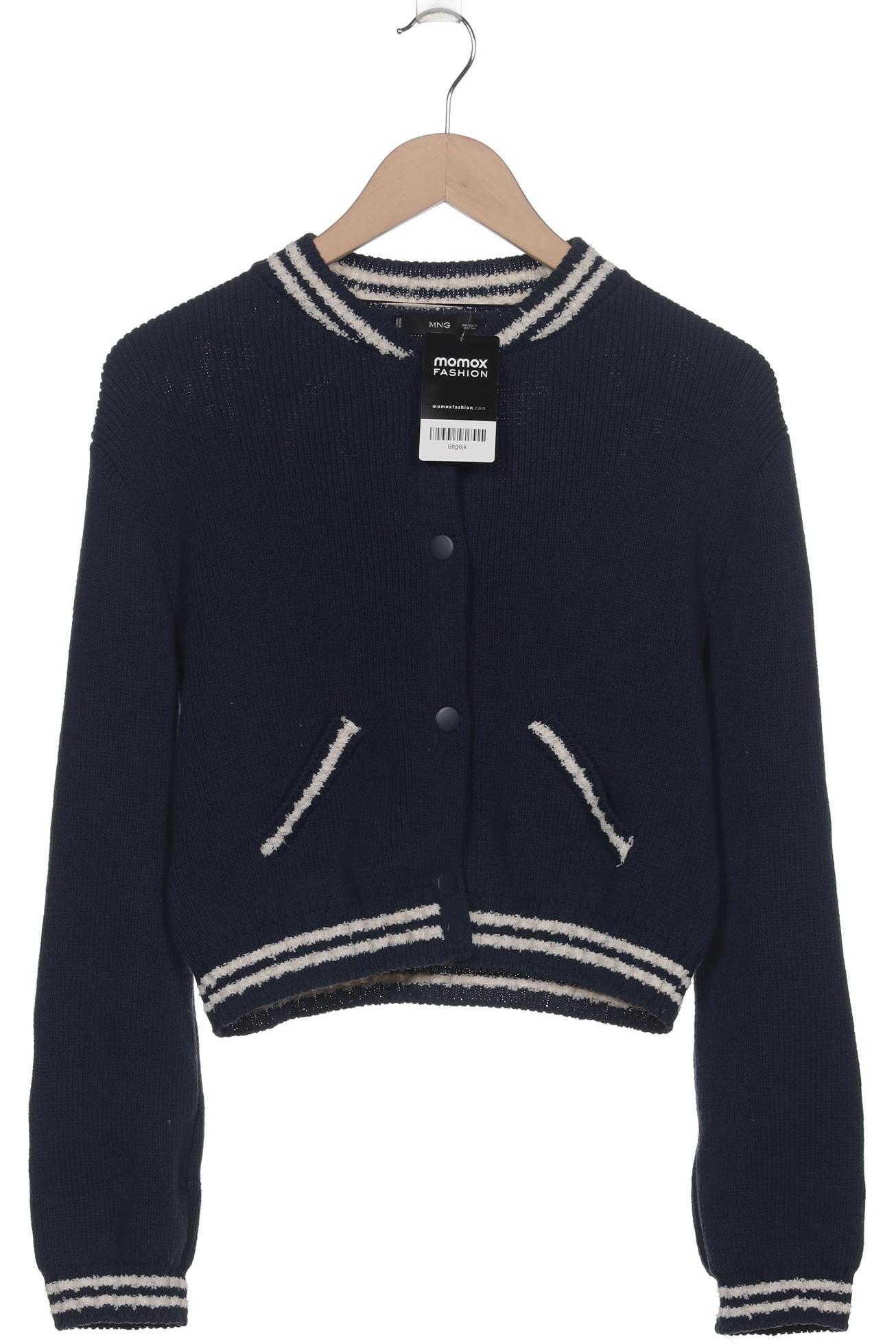 

Mango Damen Strickjacke, marineblau, Gr. 36