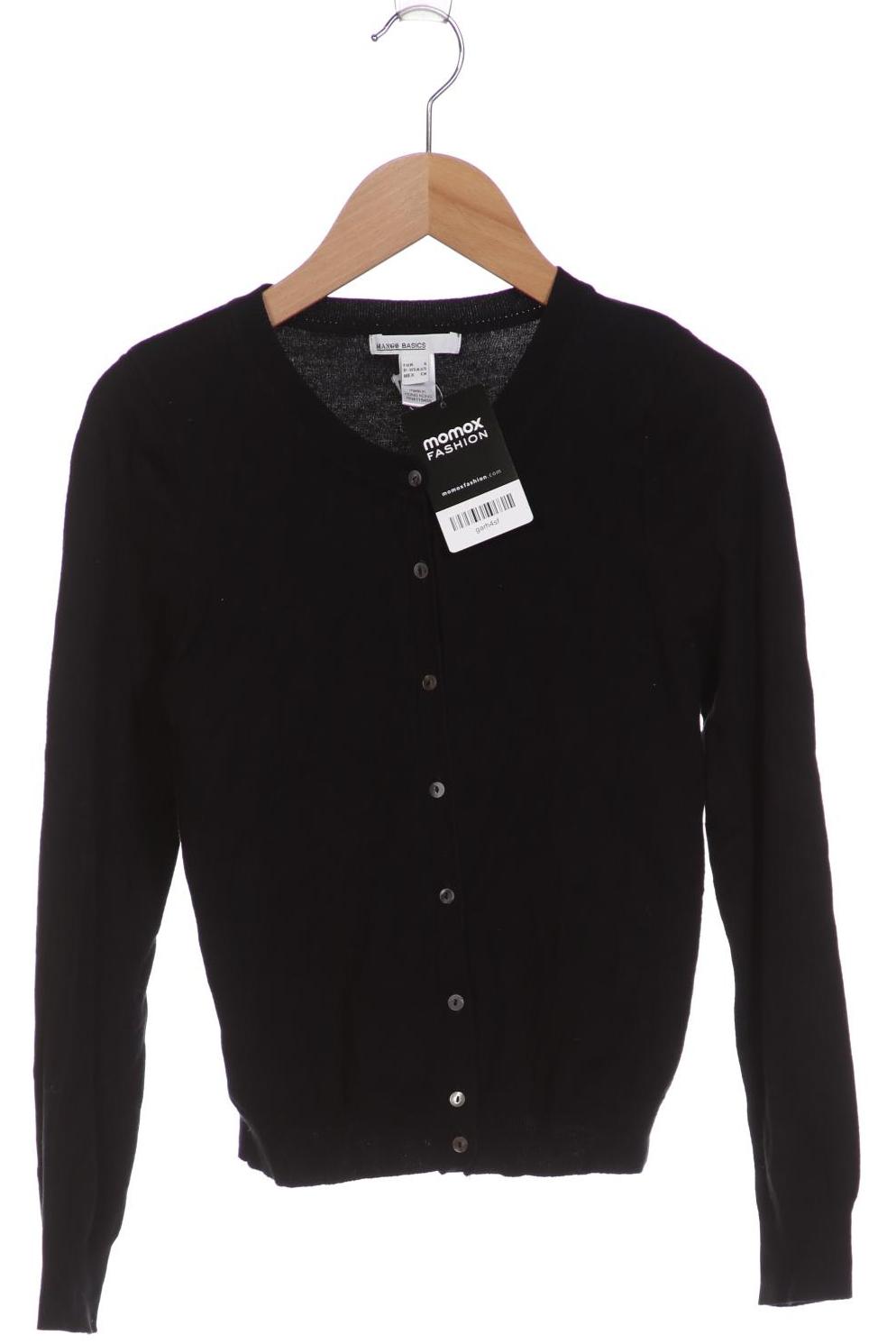 

MANGO Damen Strickjacke, schwarz