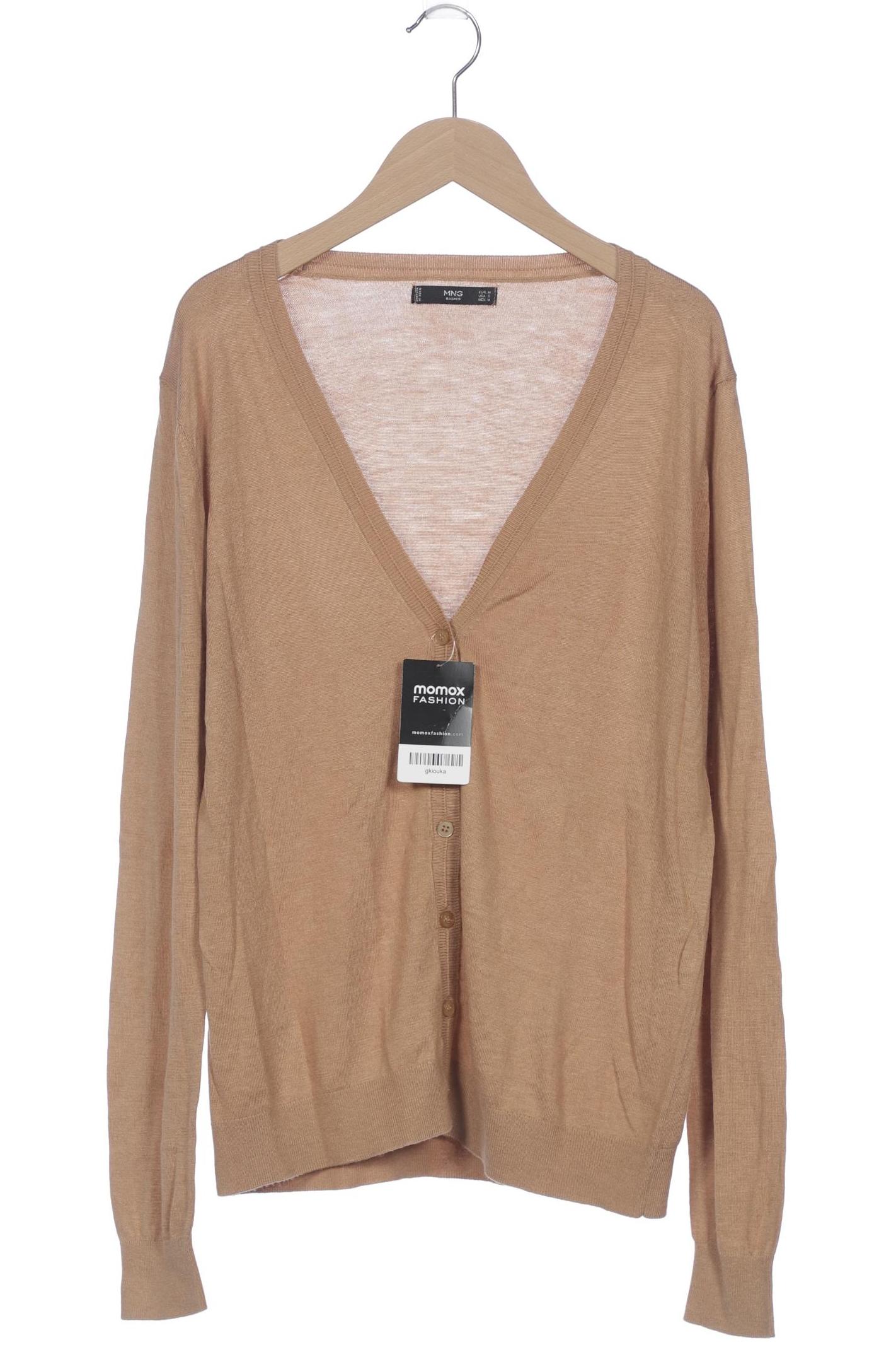 

Mango Damen Strickjacke, beige, Gr. 38