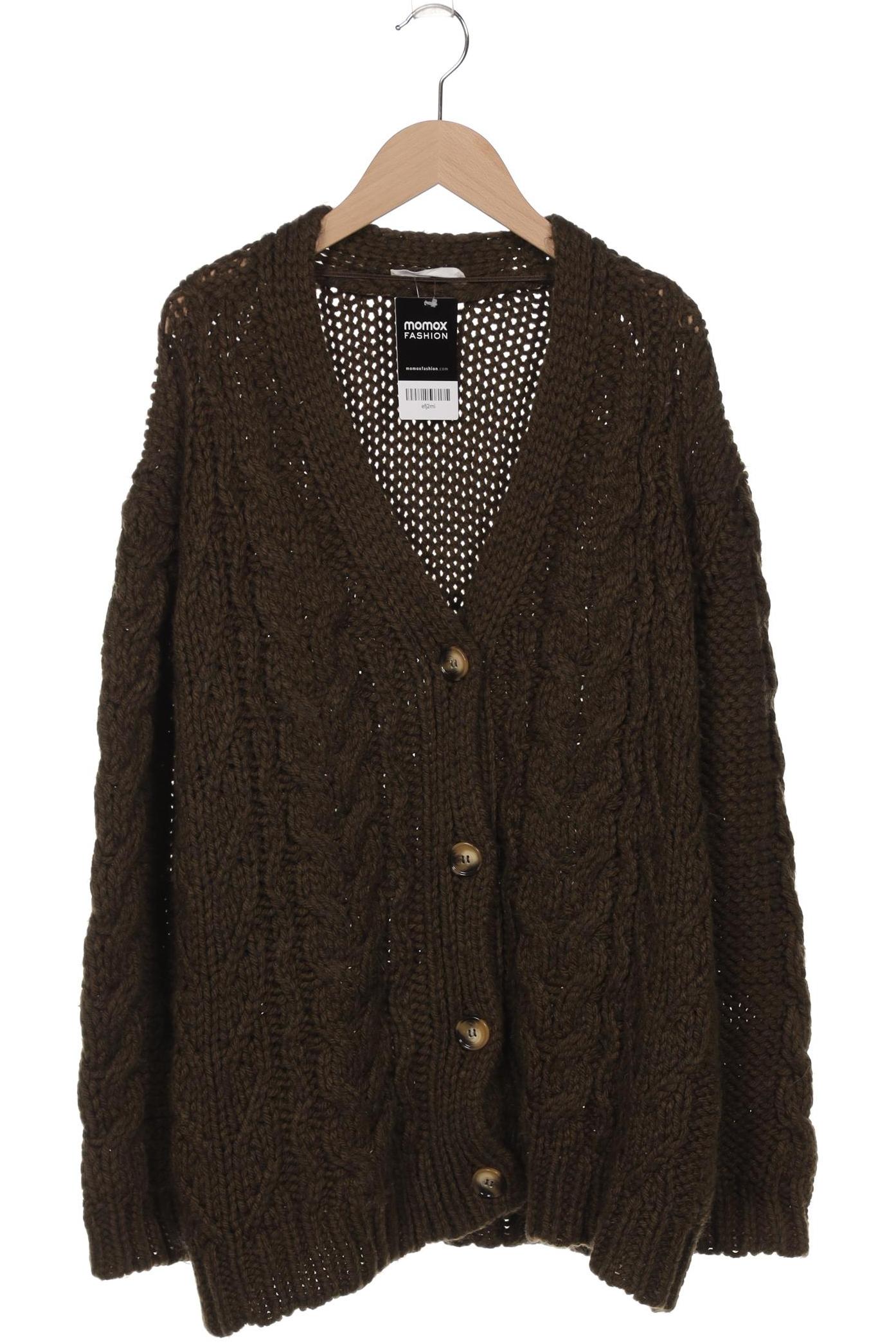 

Mango Damen Strickjacke, grün, Gr. 38