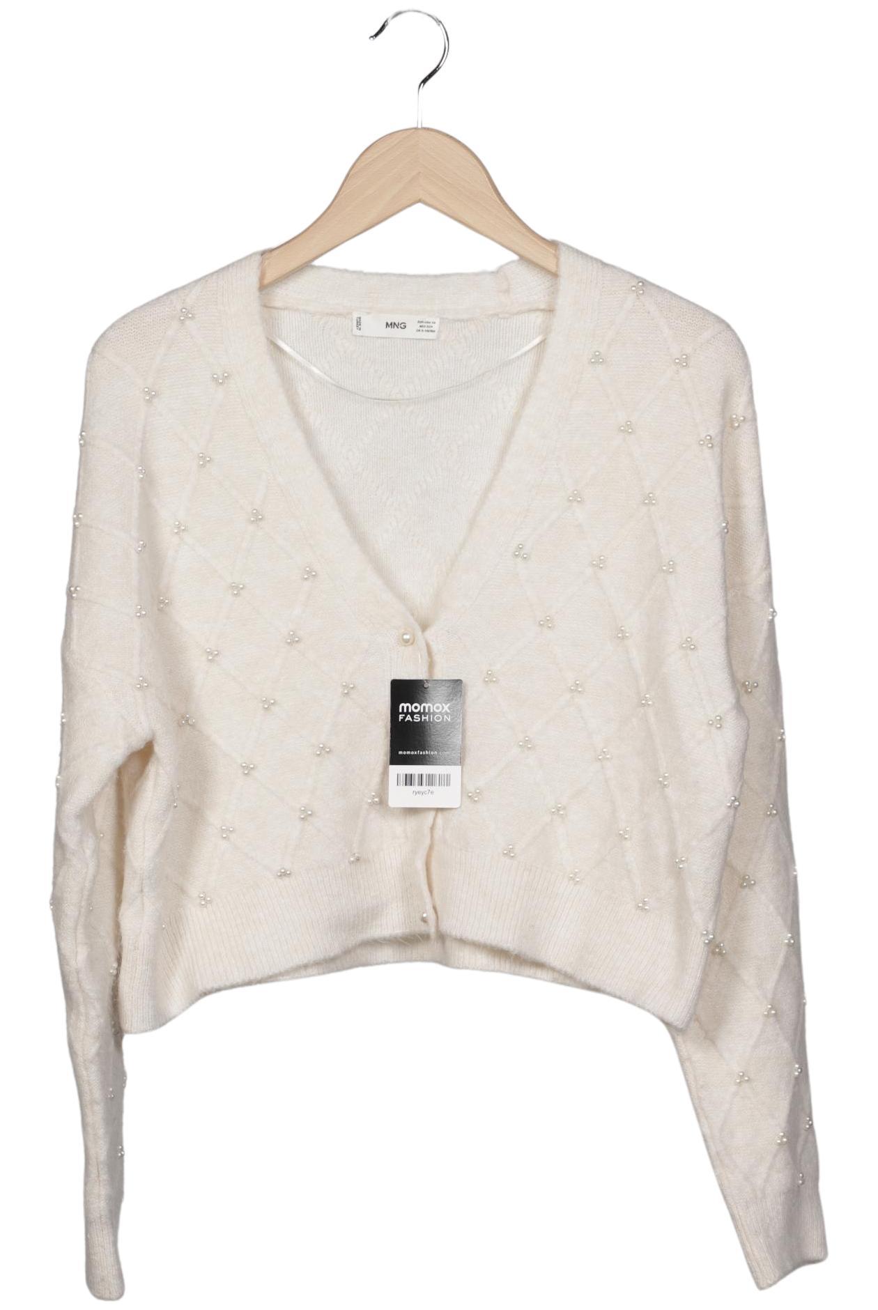 

Mango Damen Strickjacke, cremeweiß, Gr. 34