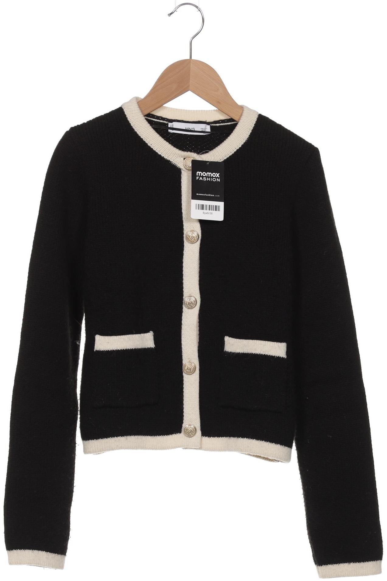 

Mango Damen Strickjacke, schwarz, Gr. 36