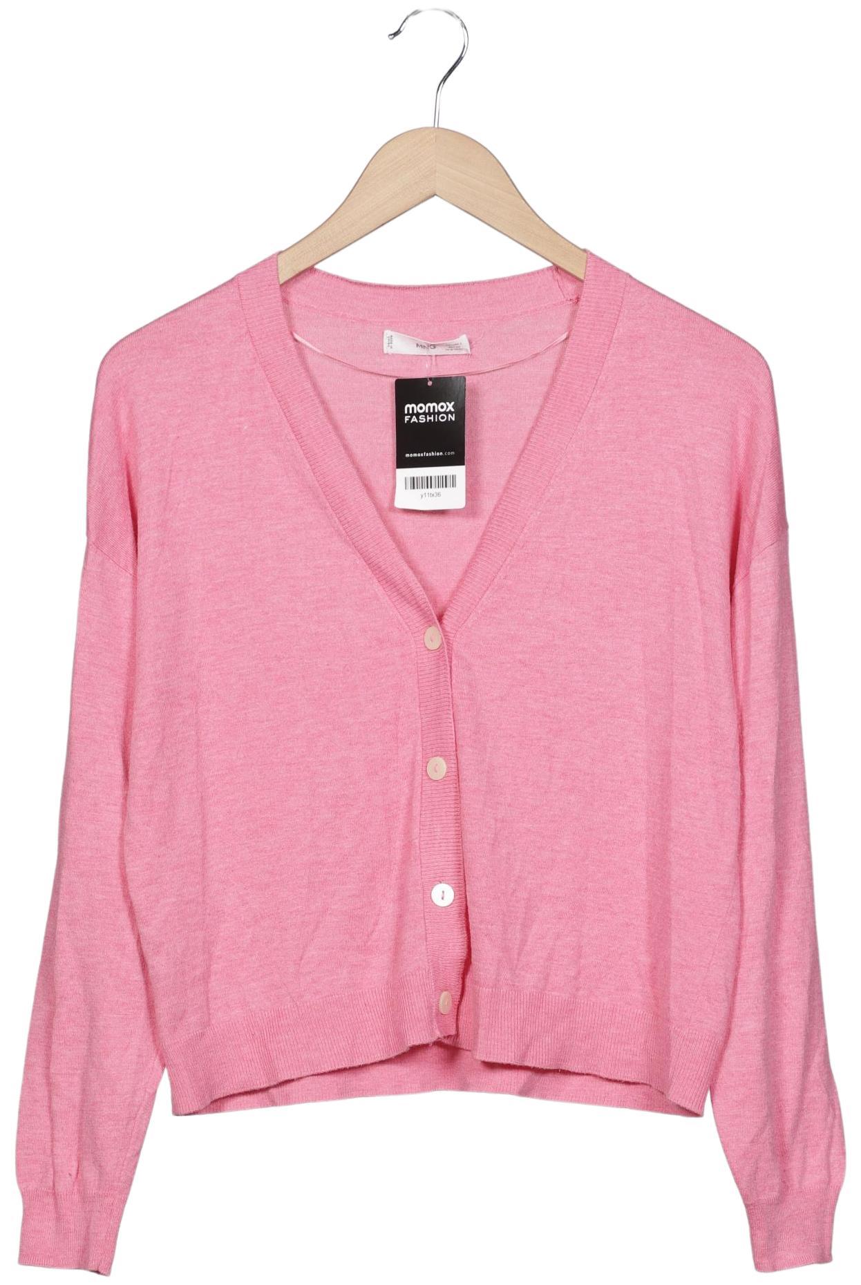 

Mango Damen Strickjacke, pink, Gr. 36