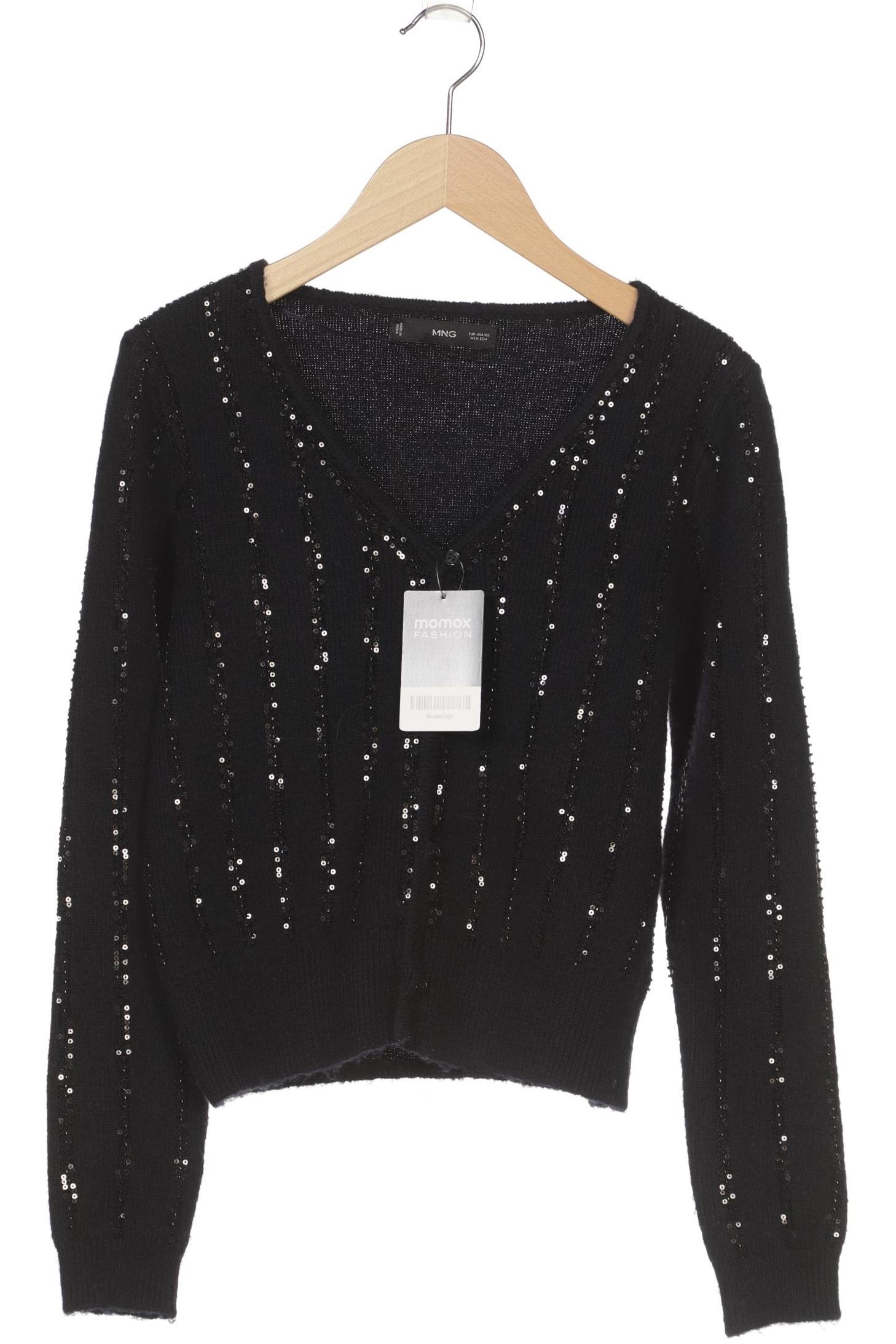 

Mango Damen Strickjacke, marineblau, Gr. 34