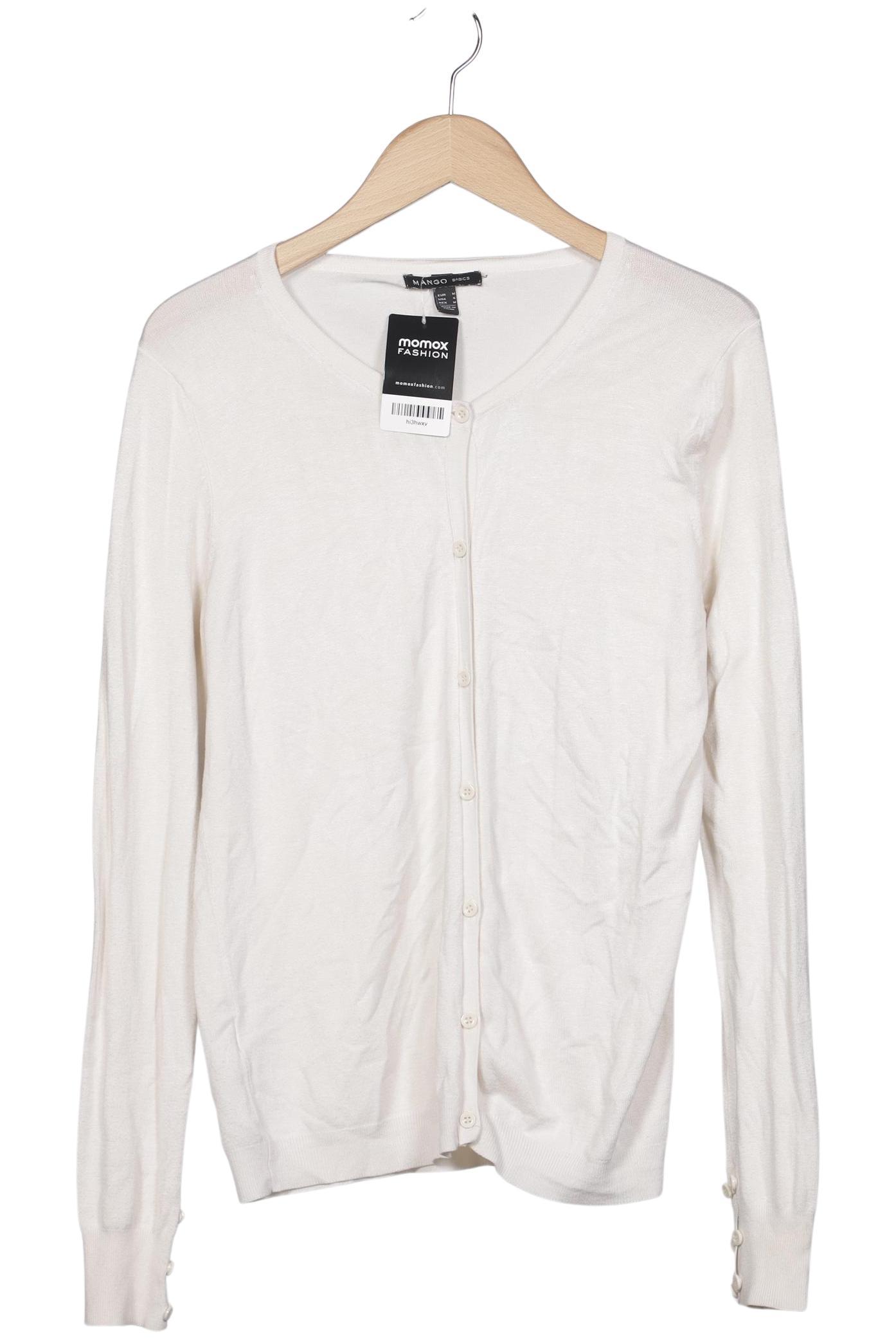 

Mango Damen Strickjacke, cremeweiß, Gr. 38