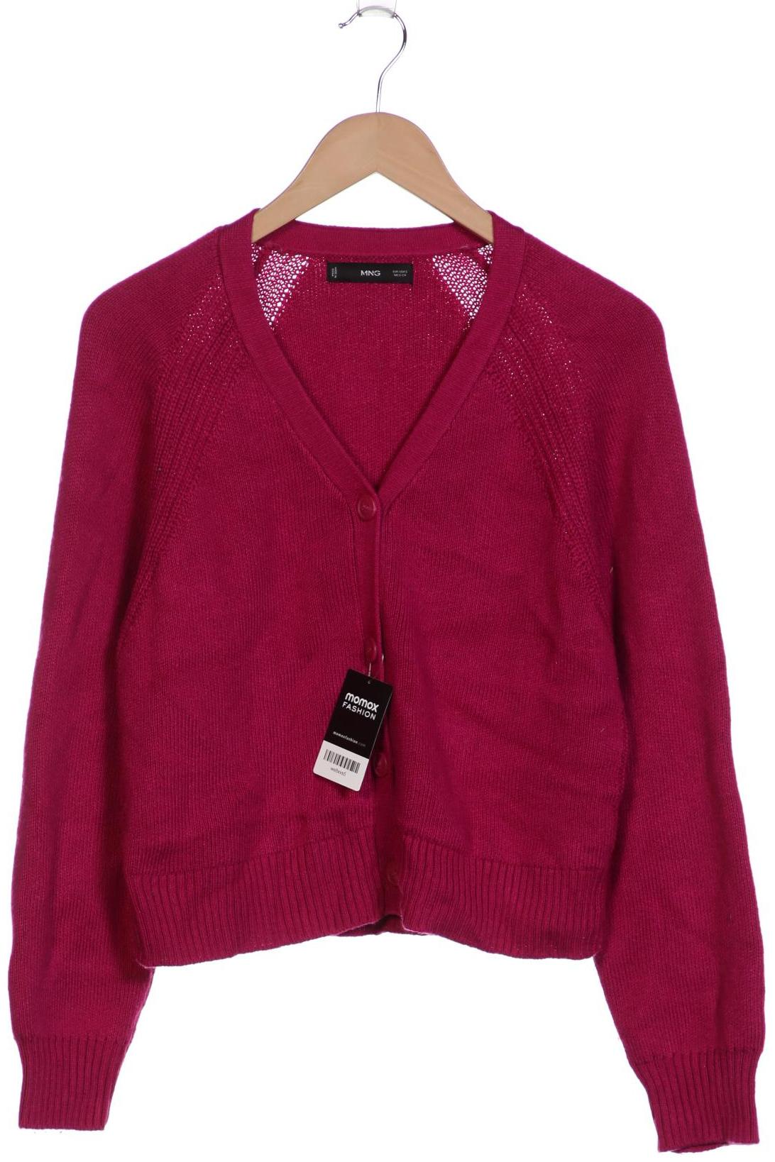 

Mango Damen Strickjacke, bordeaux, Gr. 36