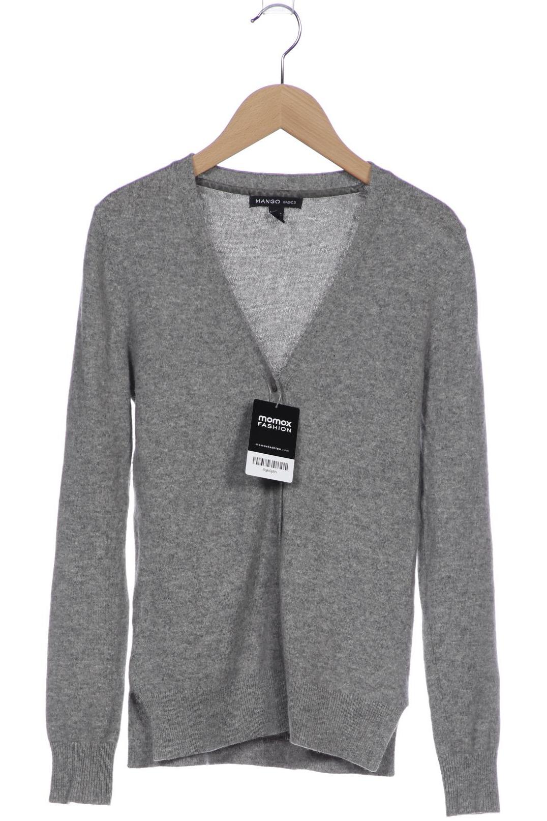 

Mango Damen Strickjacke, grau, Gr. 36