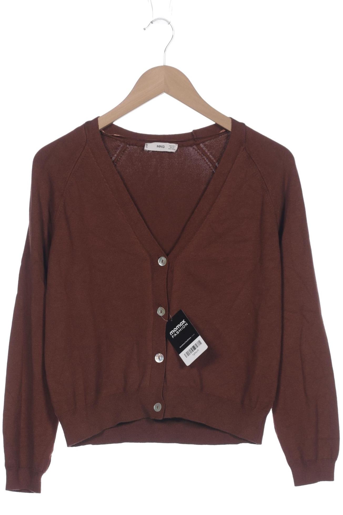 

Mango Damen Strickjacke, braun, Gr. 36
