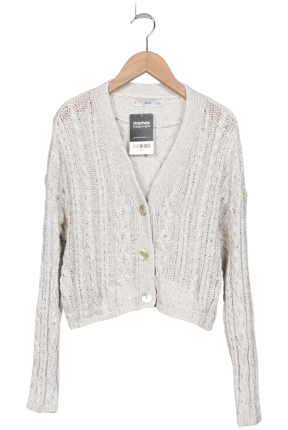 

Mango Damen Strickjacke, cremeweiß, Gr. 36