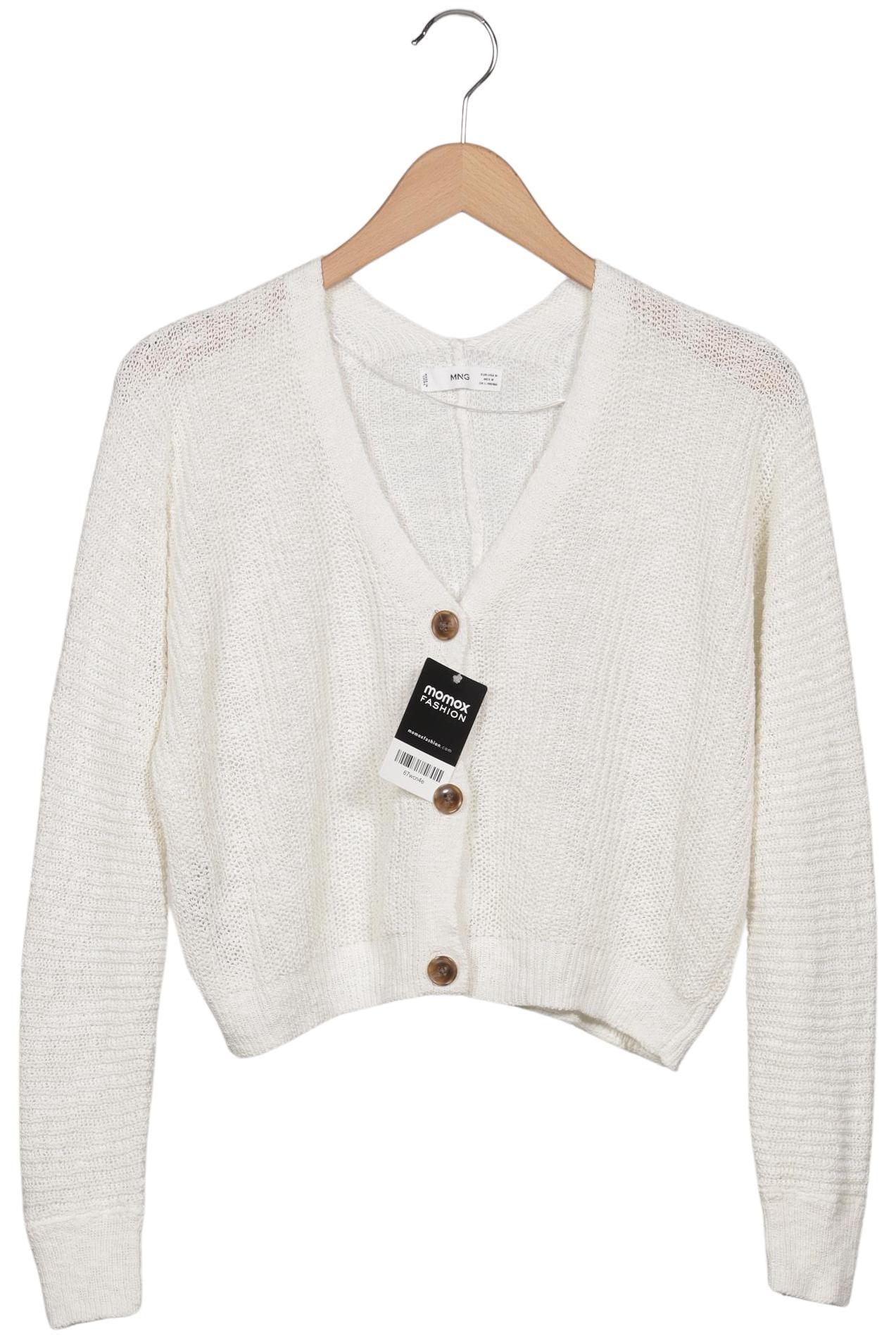 

Mango Damen Strickjacke, cremeweiß, Gr. 38
