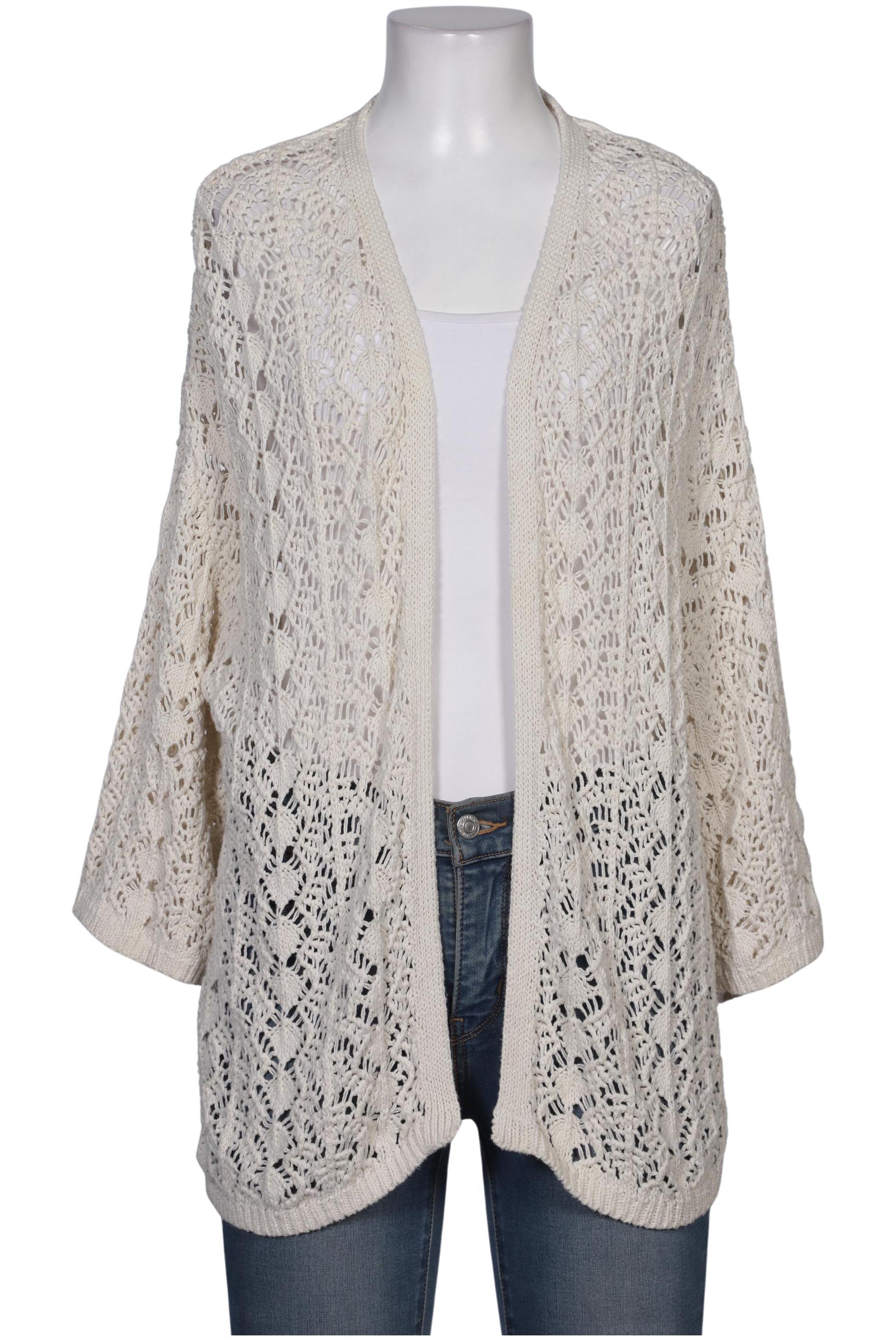 

Mango Damen Strickjacke, cremeweiß, Gr. 34