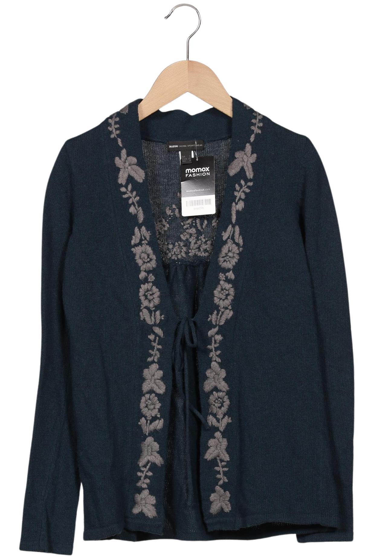 

Mango Damen Strickjacke, marineblau, Gr. 36