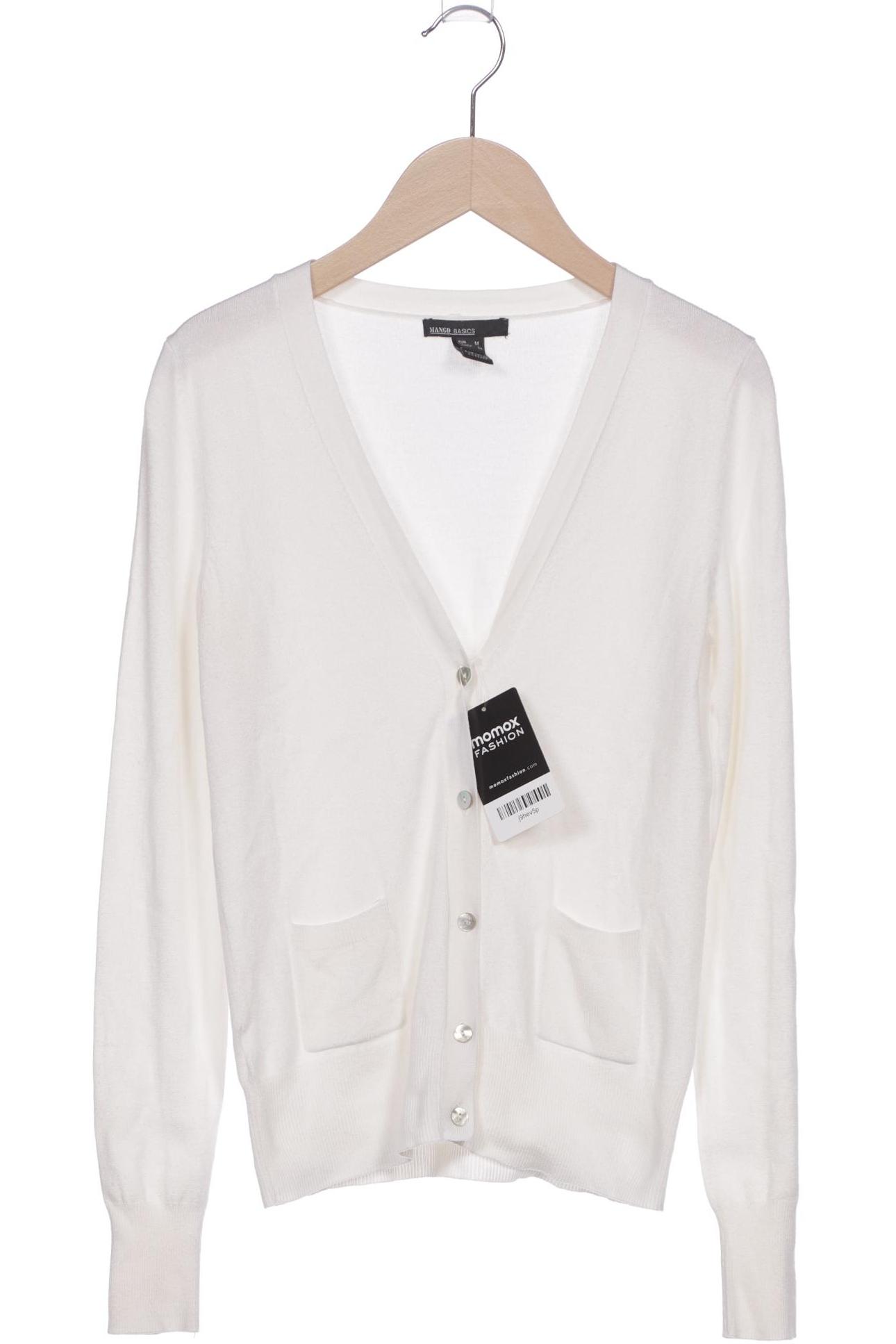 

Mango Damen Strickjacke, cremeweiß, Gr. 38