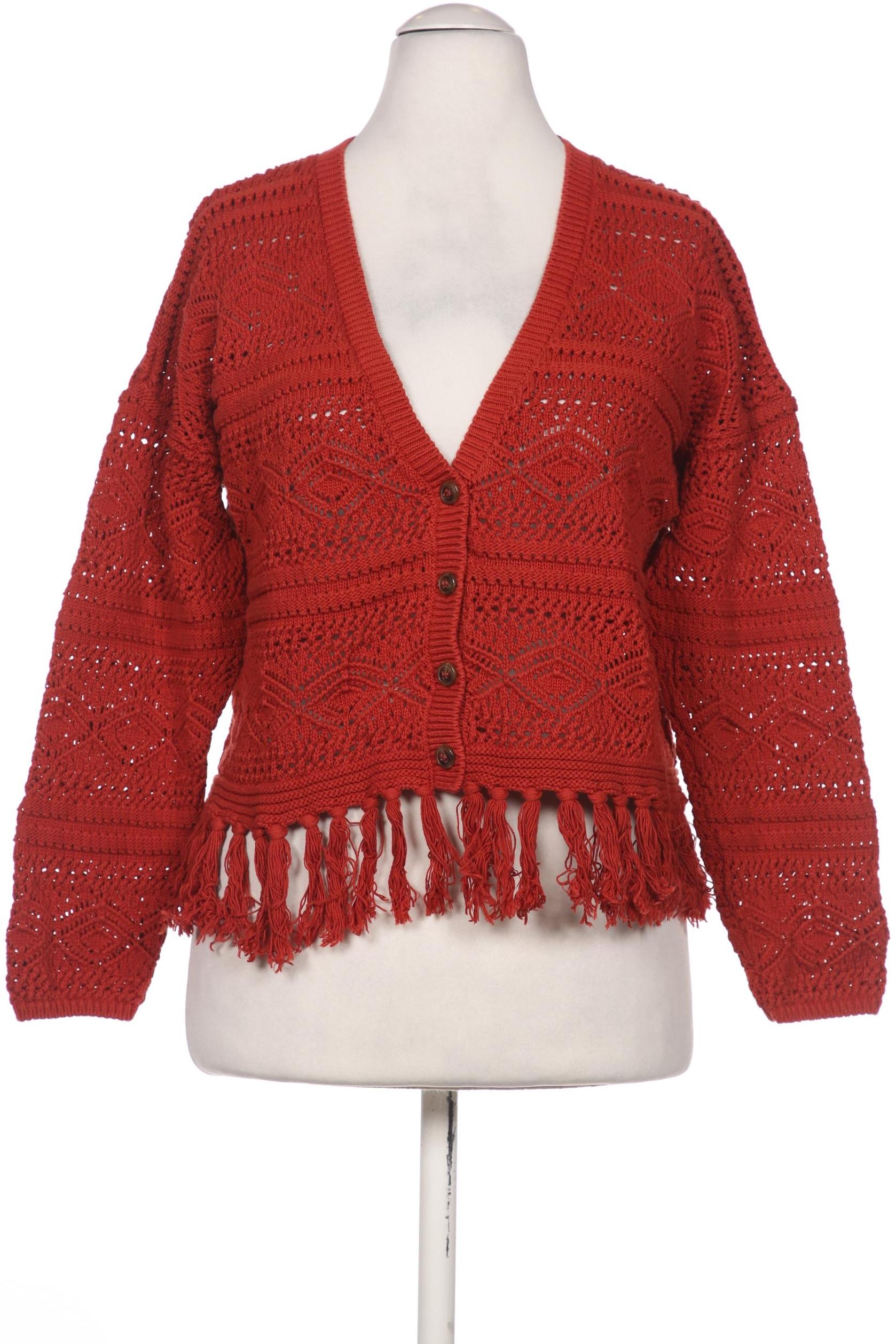 

Mango Damen Strickjacke, rot, Gr. 36