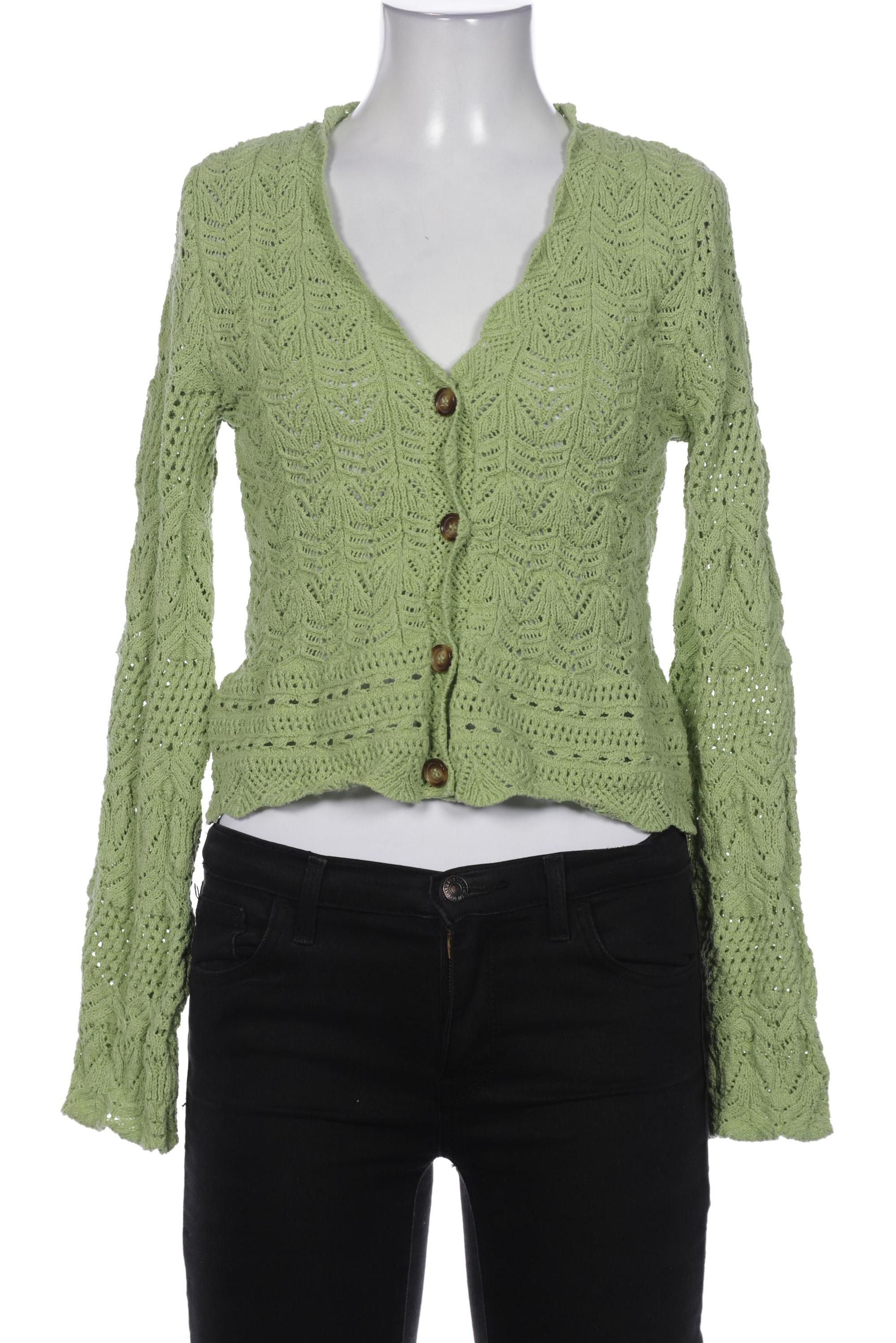 

Mango Damen Strickjacke, grün, Gr. 36