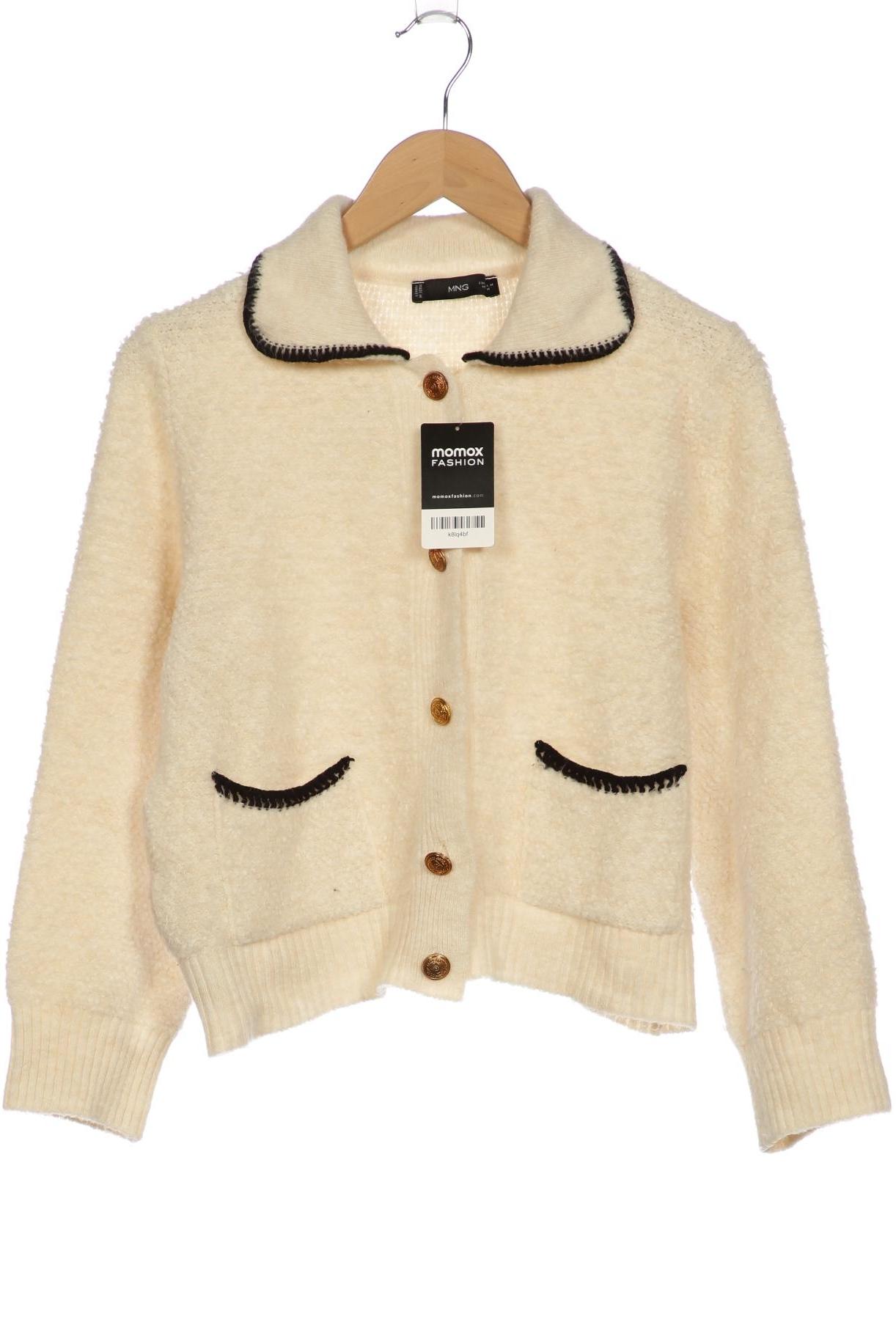 

Mango Damen Strickjacke, cremeweiß, Gr. 38