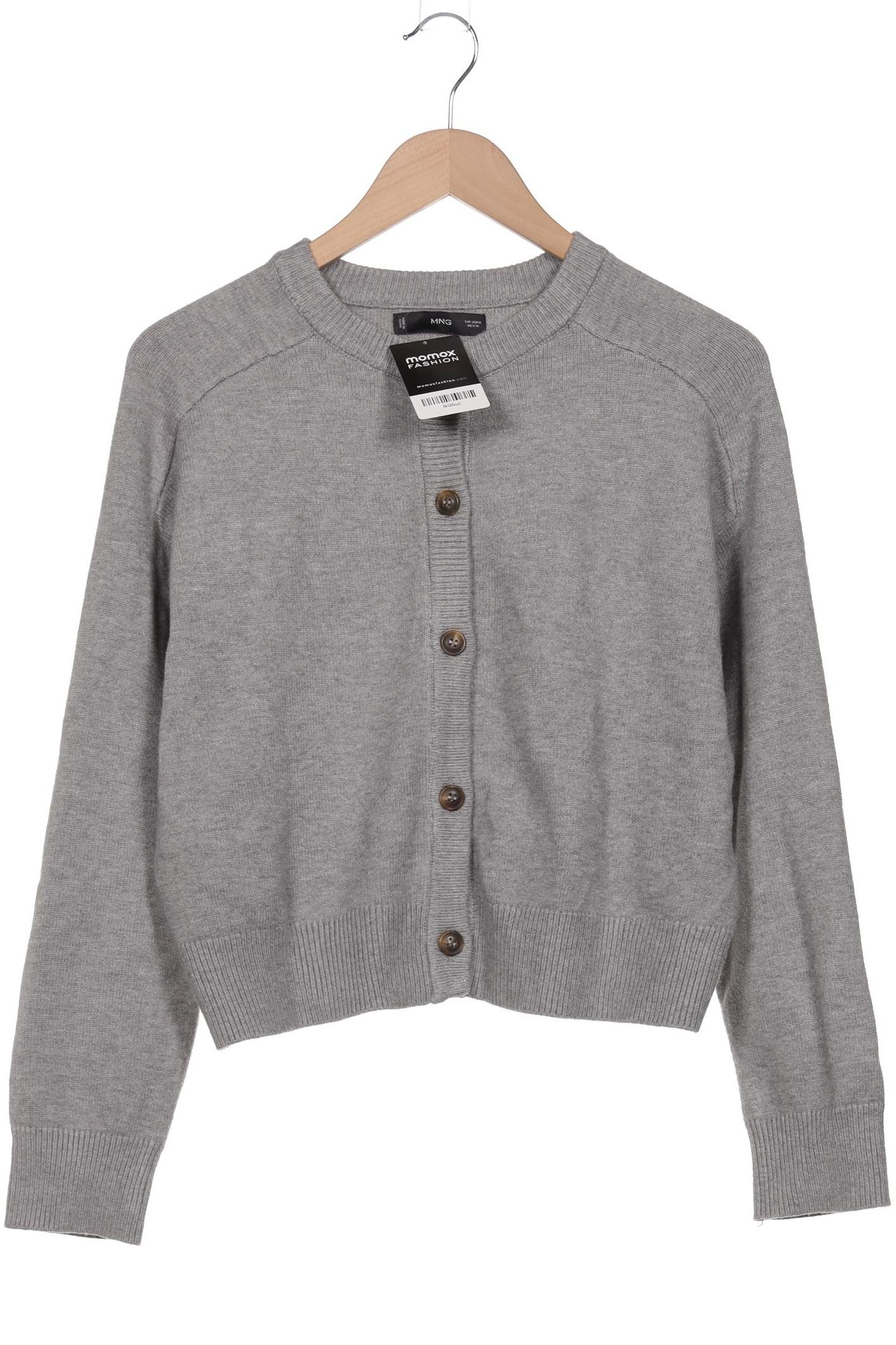 

Mango Damen Strickjacke, grau, Gr. 38