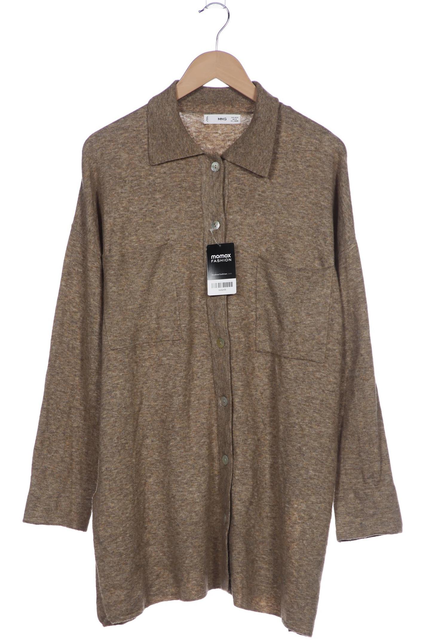 

Mango Damen Strickjacke, beige, Gr. 38