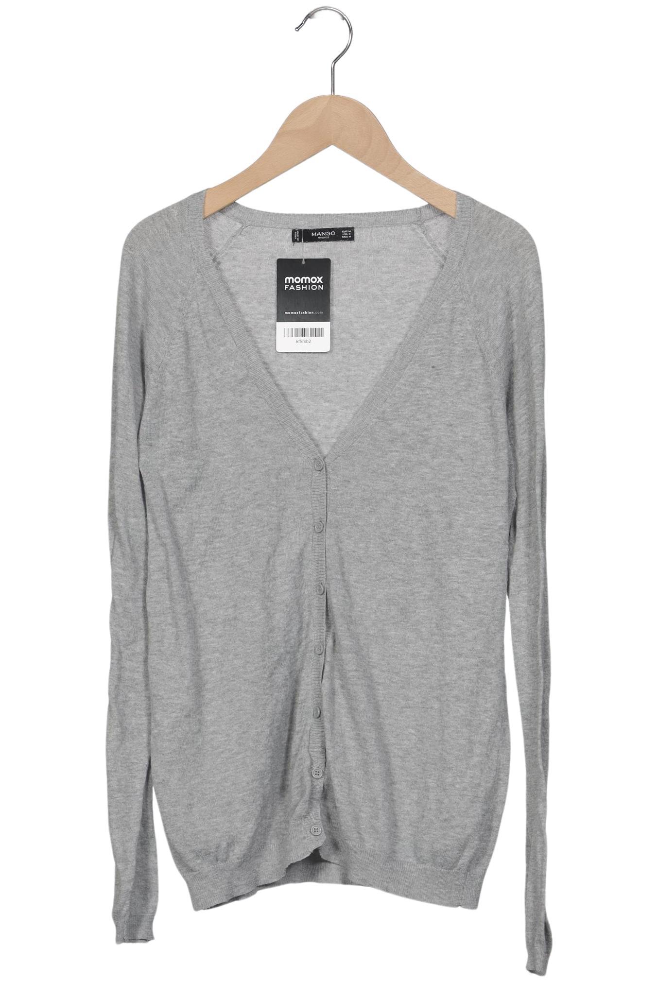 

Mango Damen Strickjacke, grau, Gr. 38