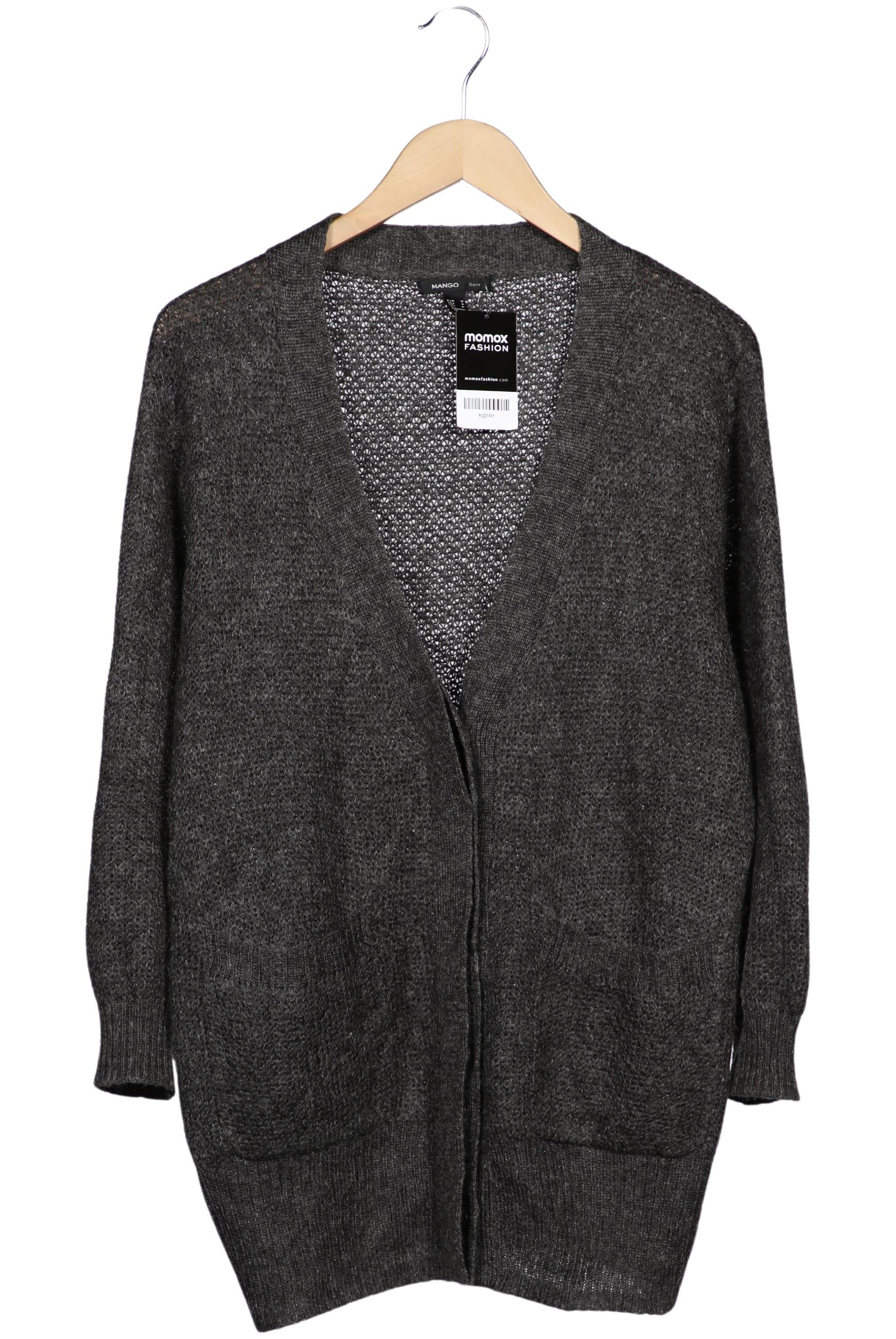 

Mango Damen Strickjacke, grau, Gr. 38
