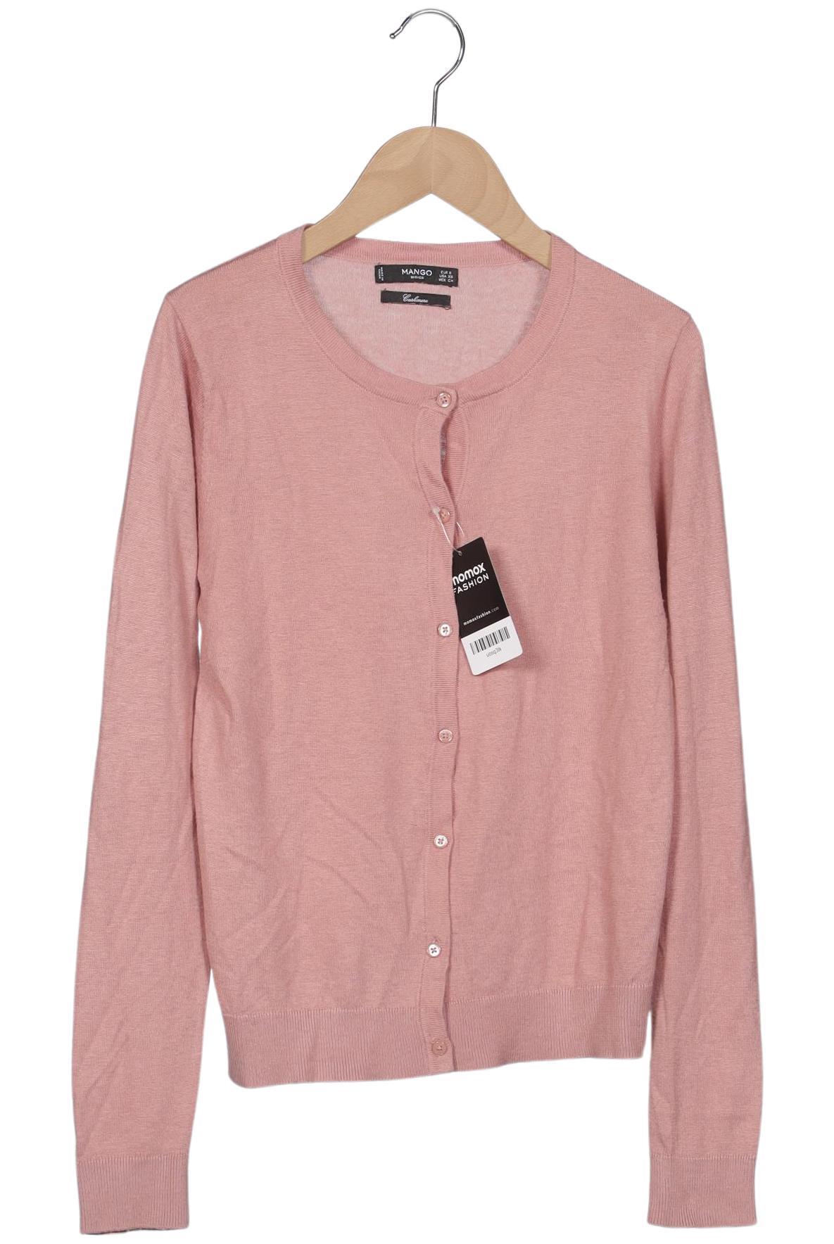 

Mango Damen Strickjacke, pink, Gr. 36