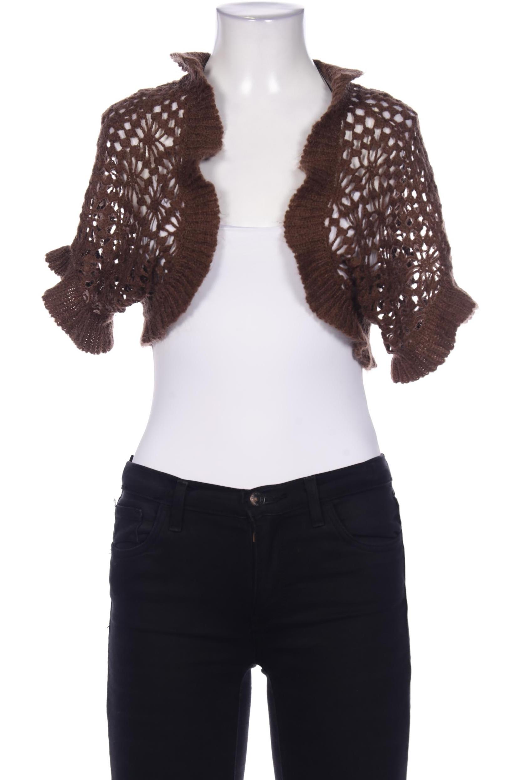 

Mango Damen Strickjacke, braun, Gr. uni