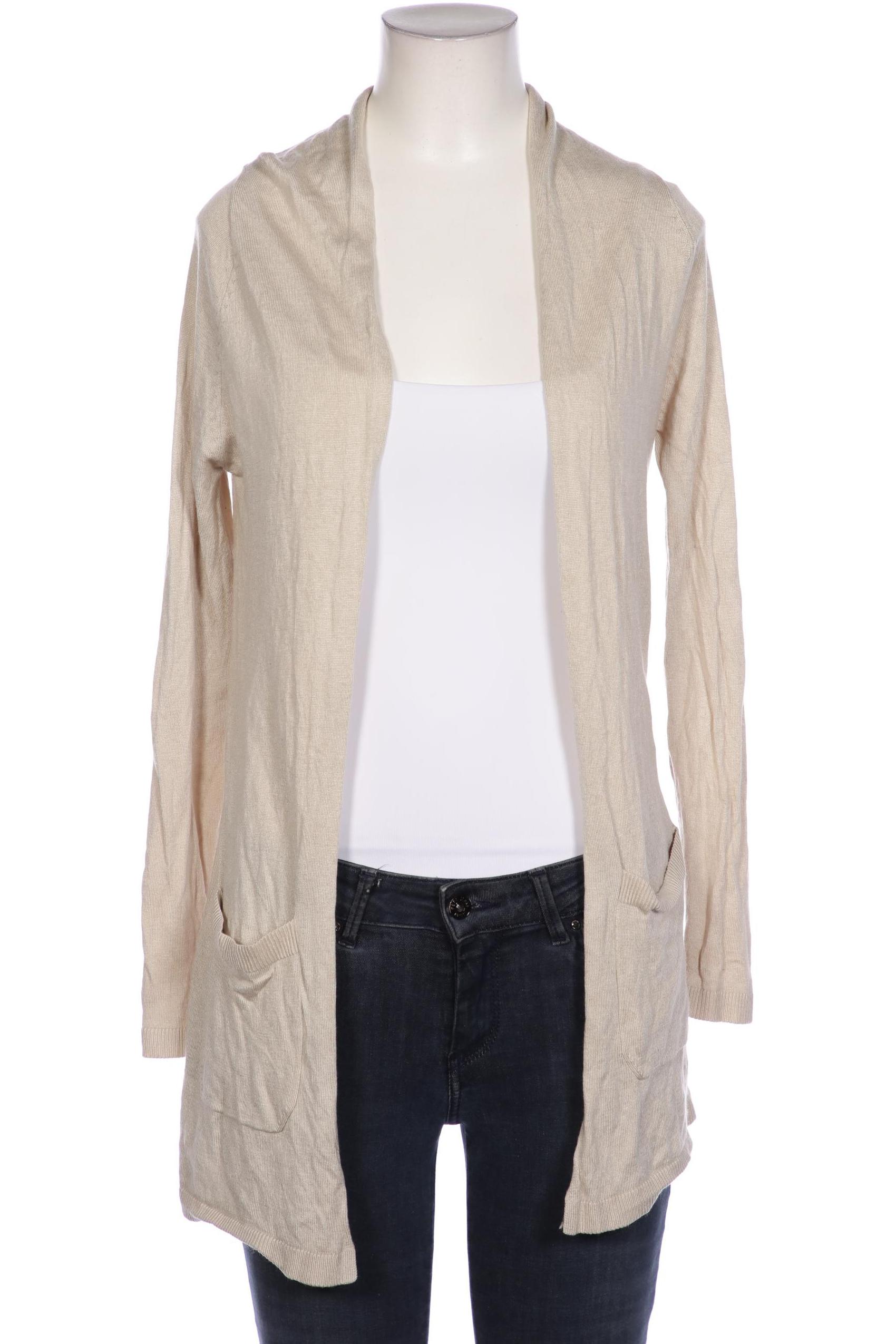 

Mango Damen Strickjacke, beige, Gr. 36