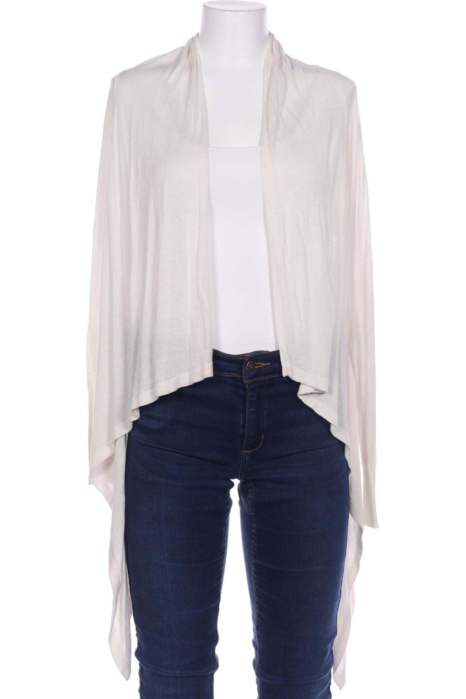 

Mango Damen Strickjacke, weiß, Gr. 38