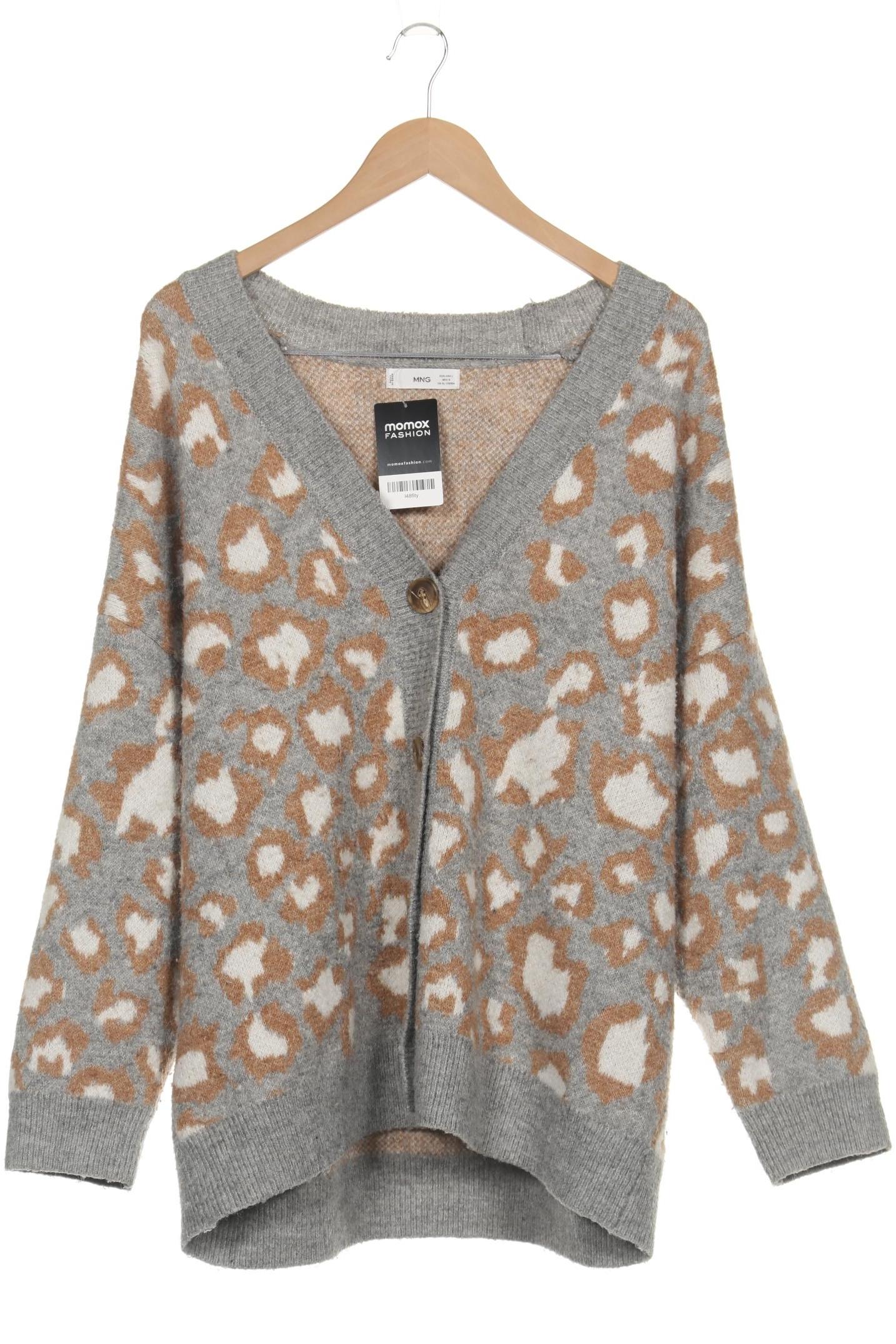 

Mango Damen Strickjacke, grau, Gr. 42