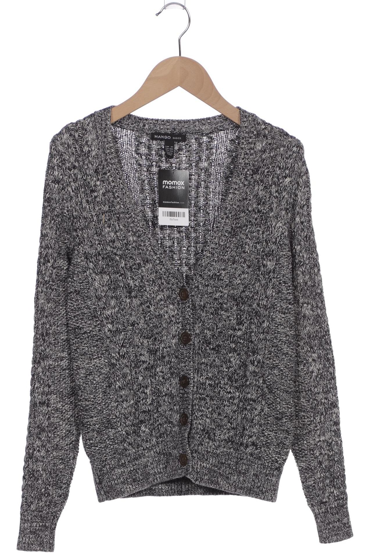 

Mango Damen Strickjacke, grau, Gr. 34