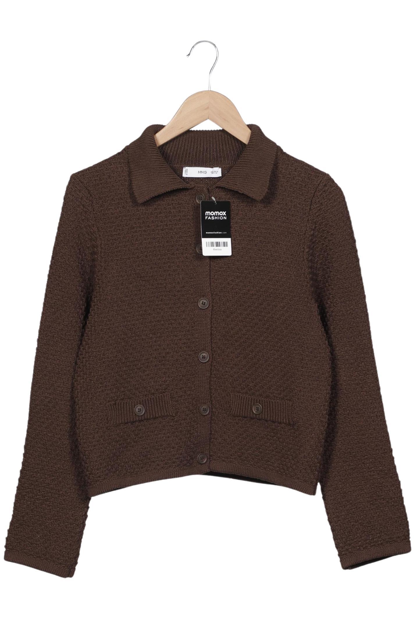 

Mango Damen Strickjacke, braun, Gr. 38