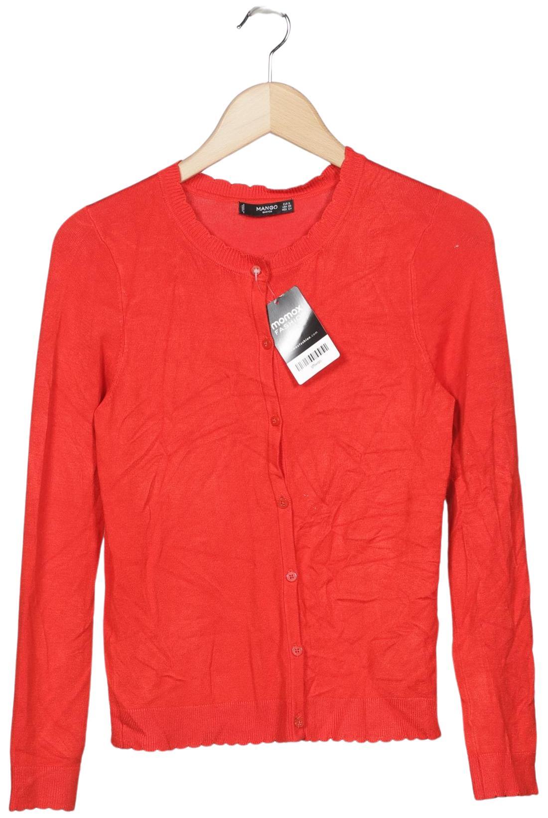 

Mango Damen Strickjacke, rot, Gr. 36