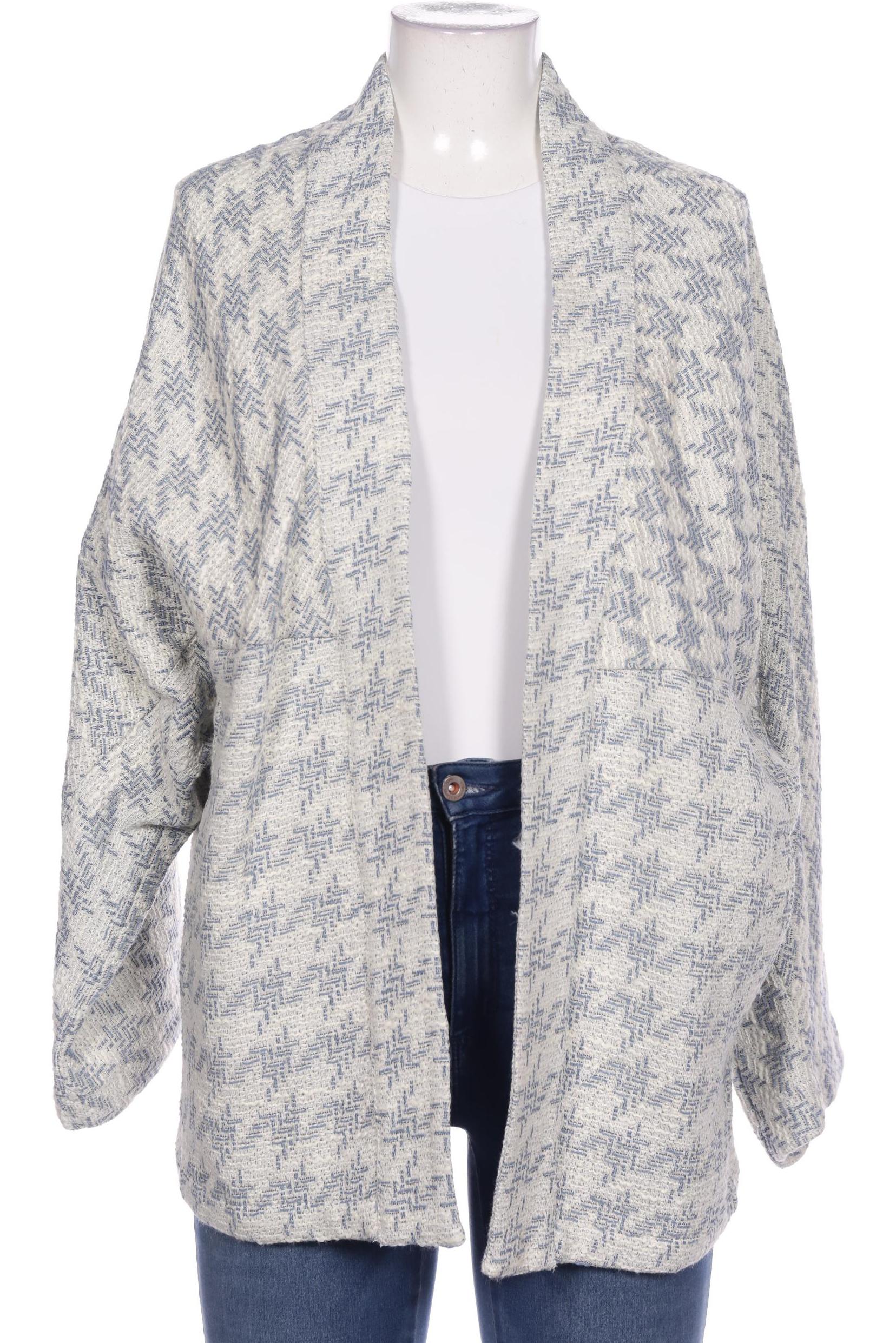 

Mango Damen Strickjacke, blau, Gr. 38