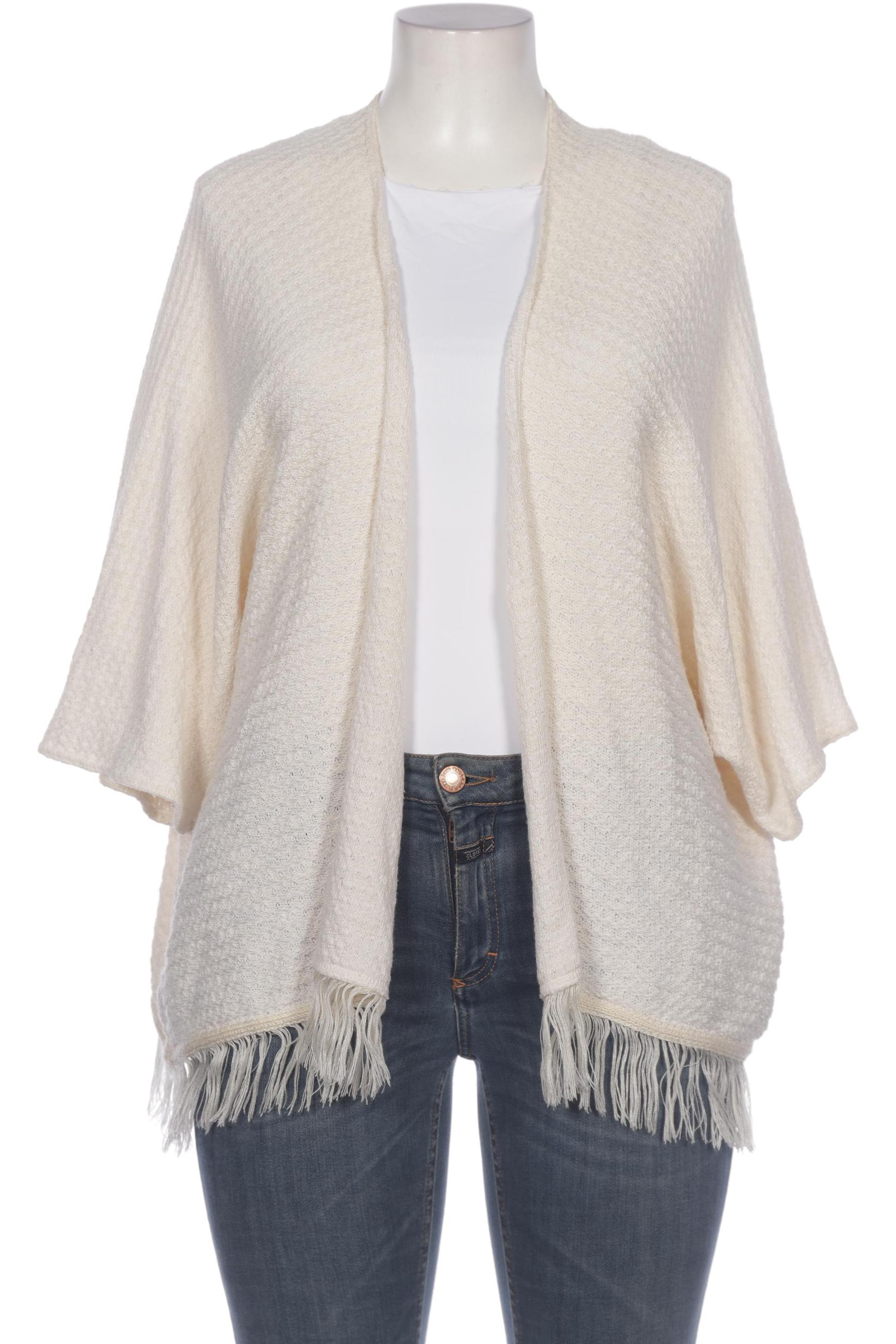 

Mango Damen Strickjacke, weiß, Gr. uni