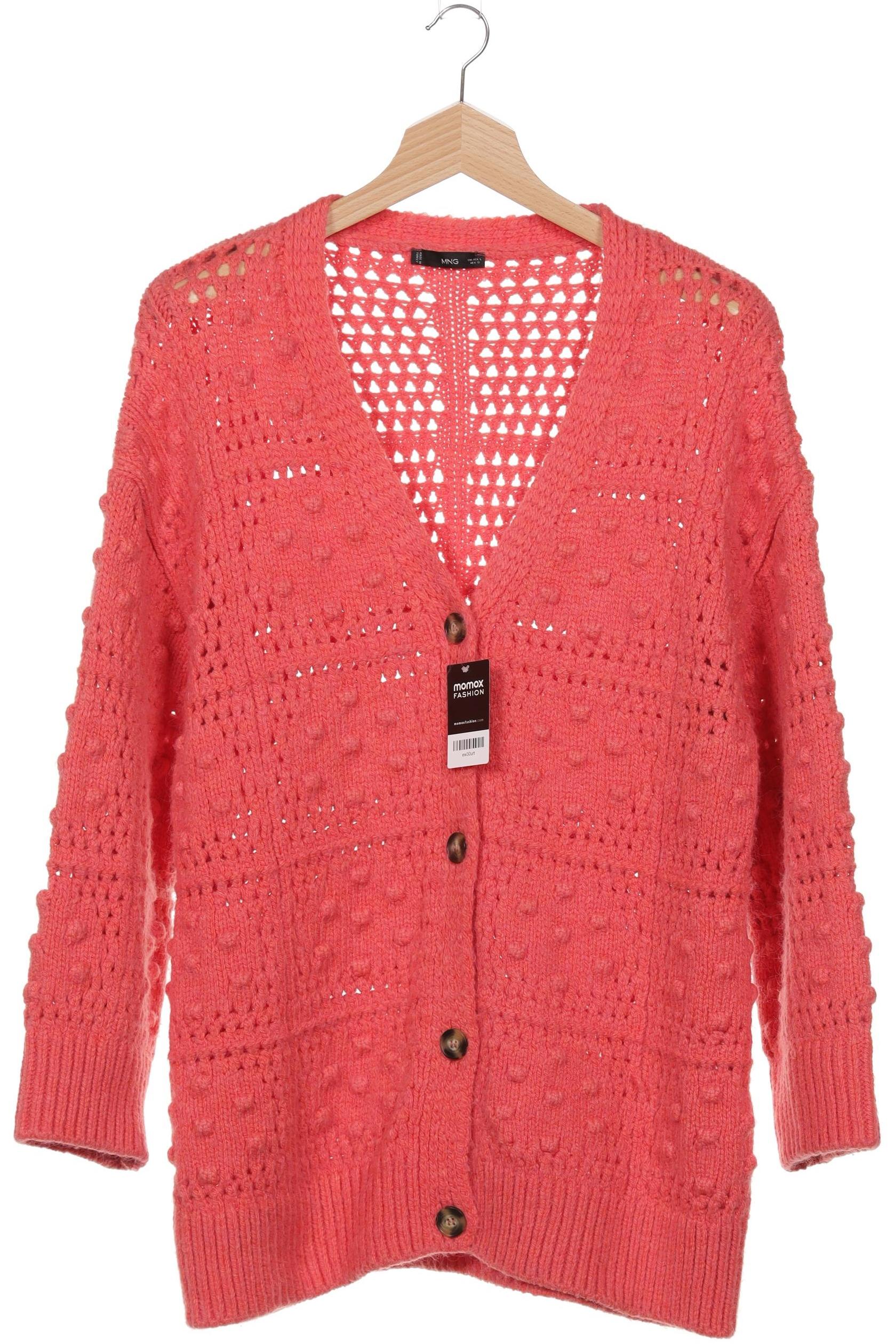 

Mango Damen Strickjacke, rot, Gr. 42