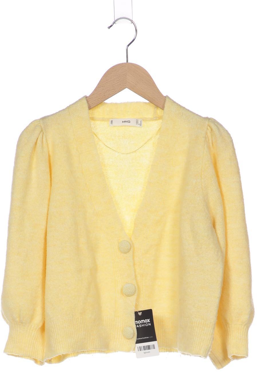 

Mango Damen Strickjacke, gelb, Gr. 36