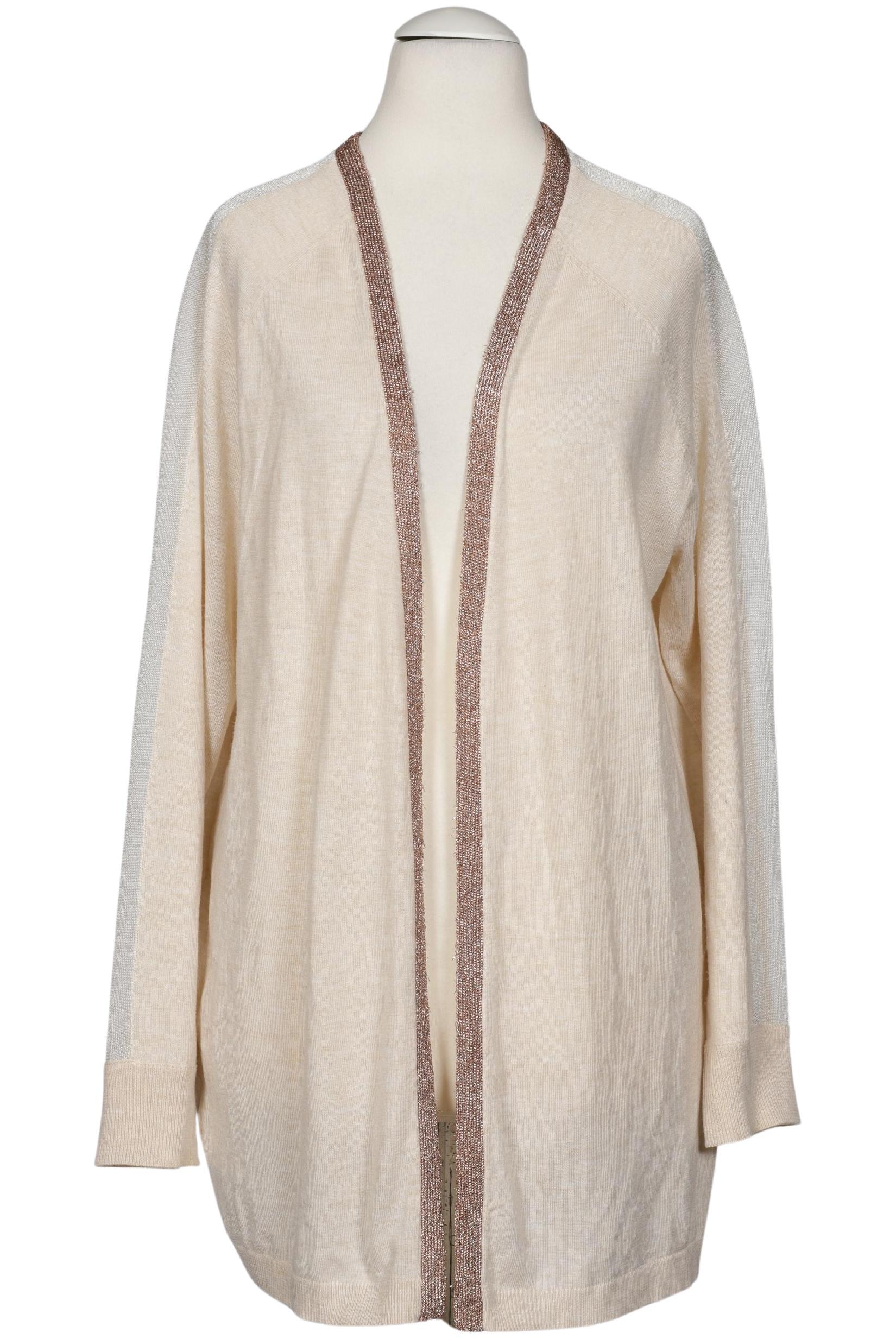 

Mango Damen Strickjacke, beige, Gr. 36