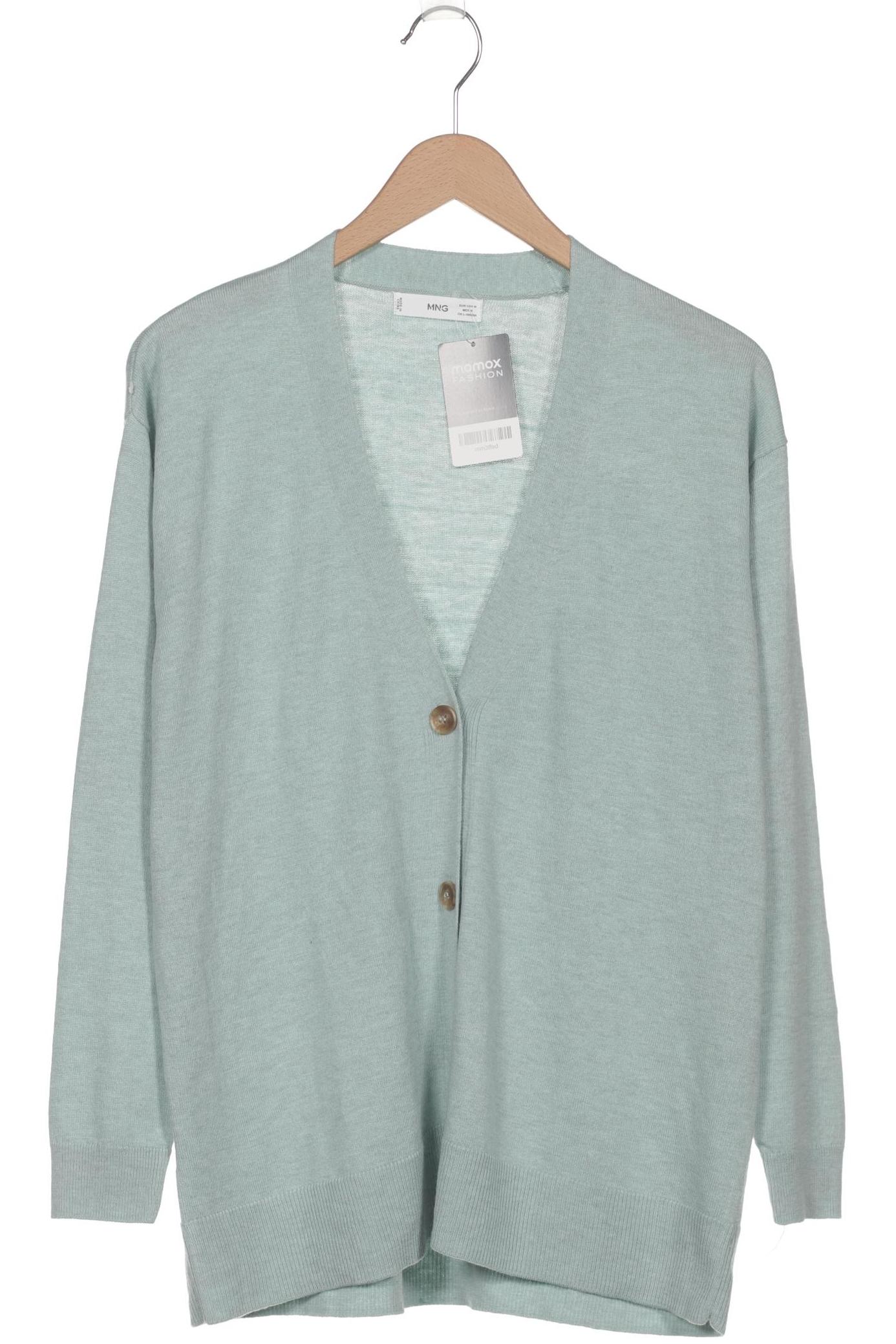 

Mango Damen Strickjacke, türkis, Gr. 38