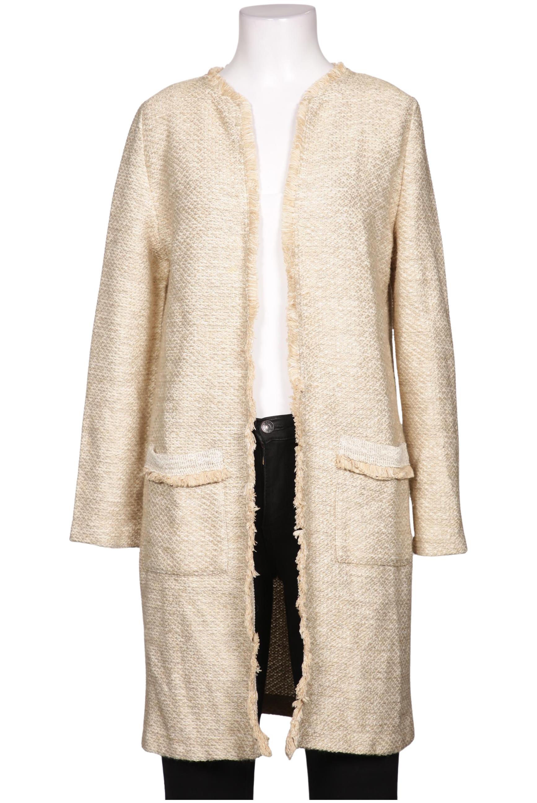 

Mango Damen Strickjacke, beige, Gr. 36