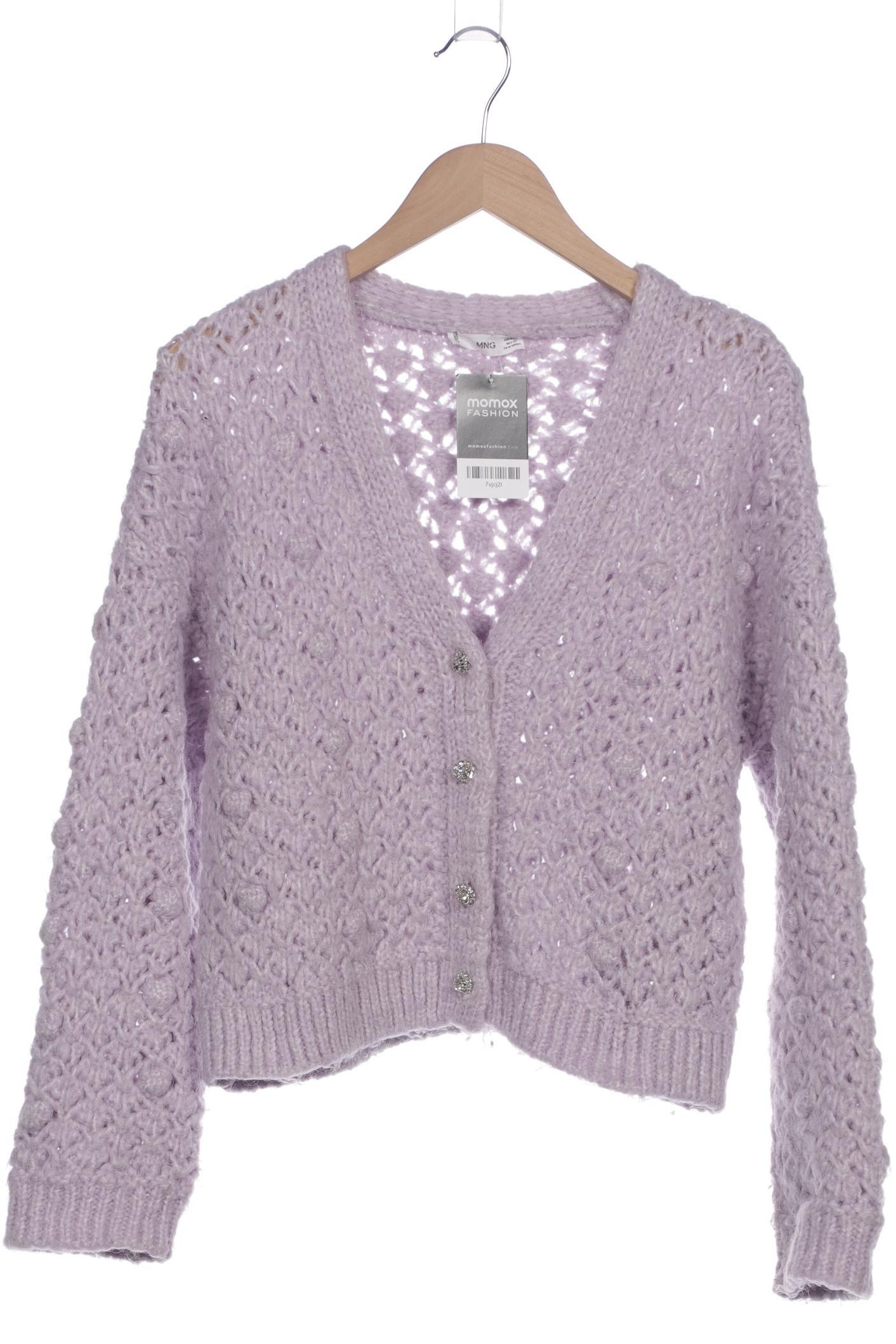 

Mango Damen Strickjacke, flieder, Gr. 36