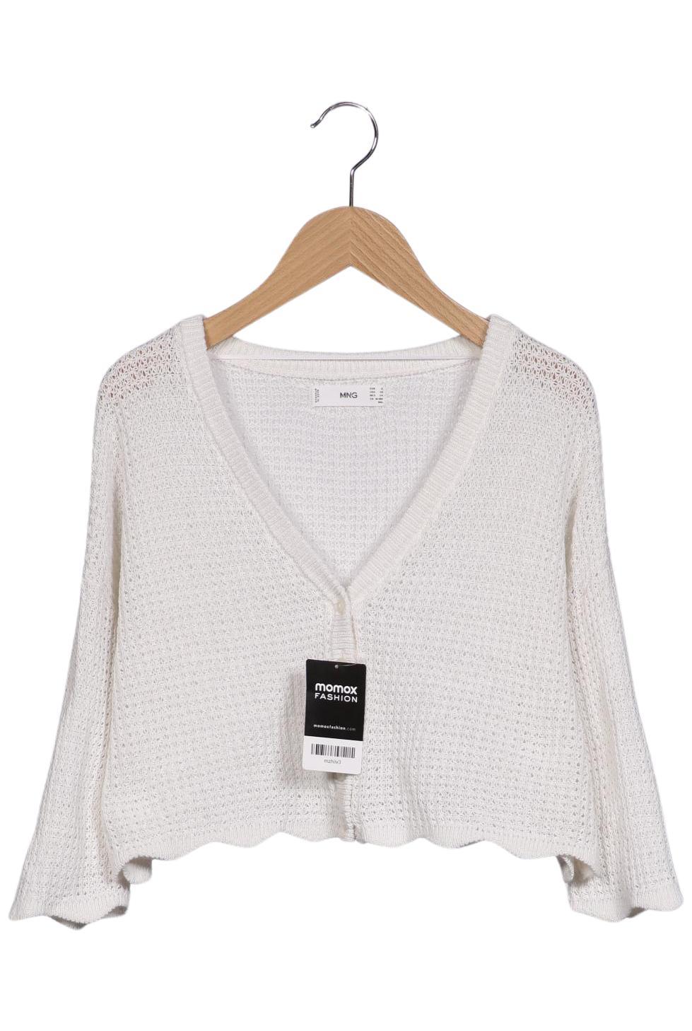 

Mango Damen Strickjacke, cremeweiß, Gr. 36