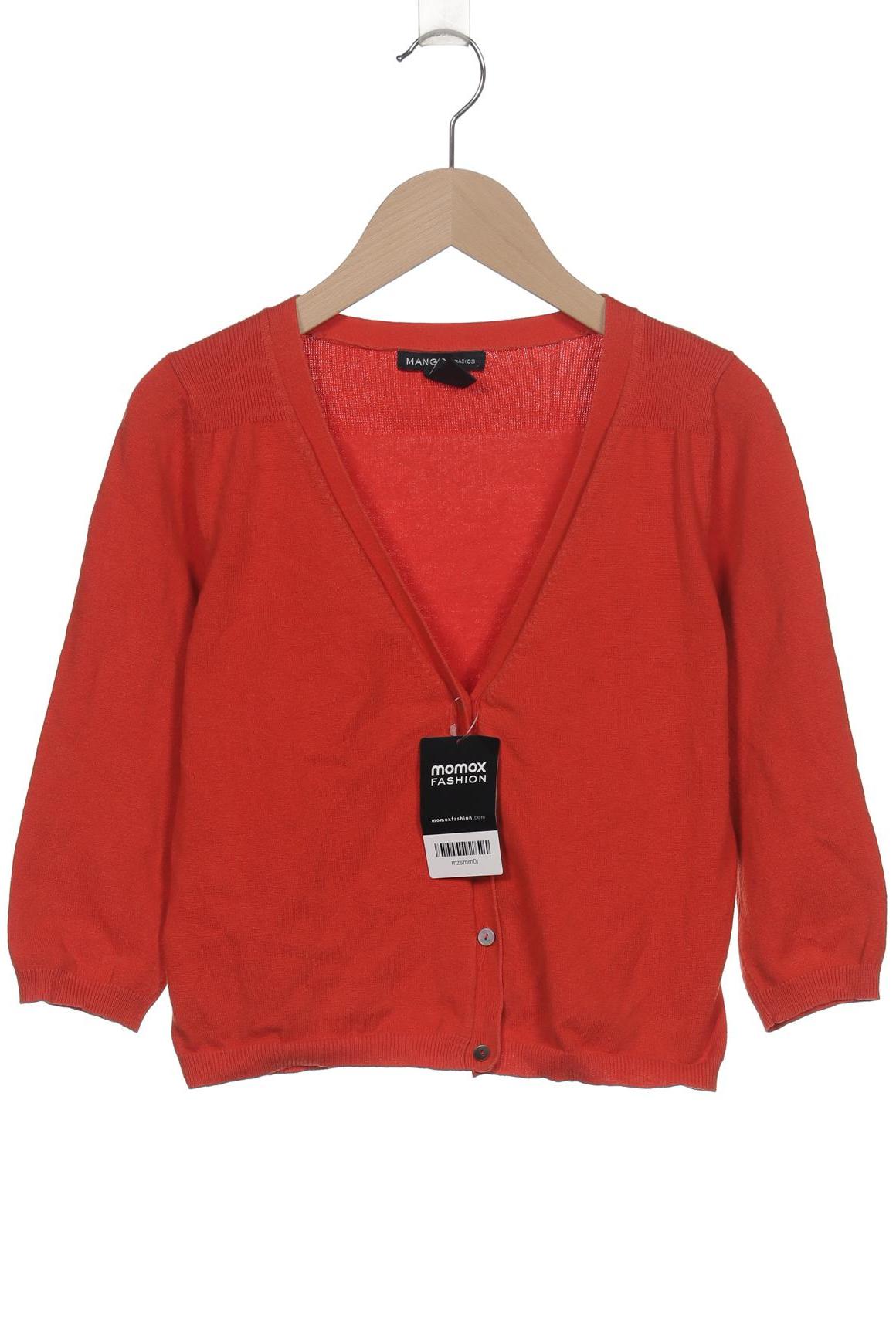 

Mango Damen Strickjacke, rot, Gr. 38