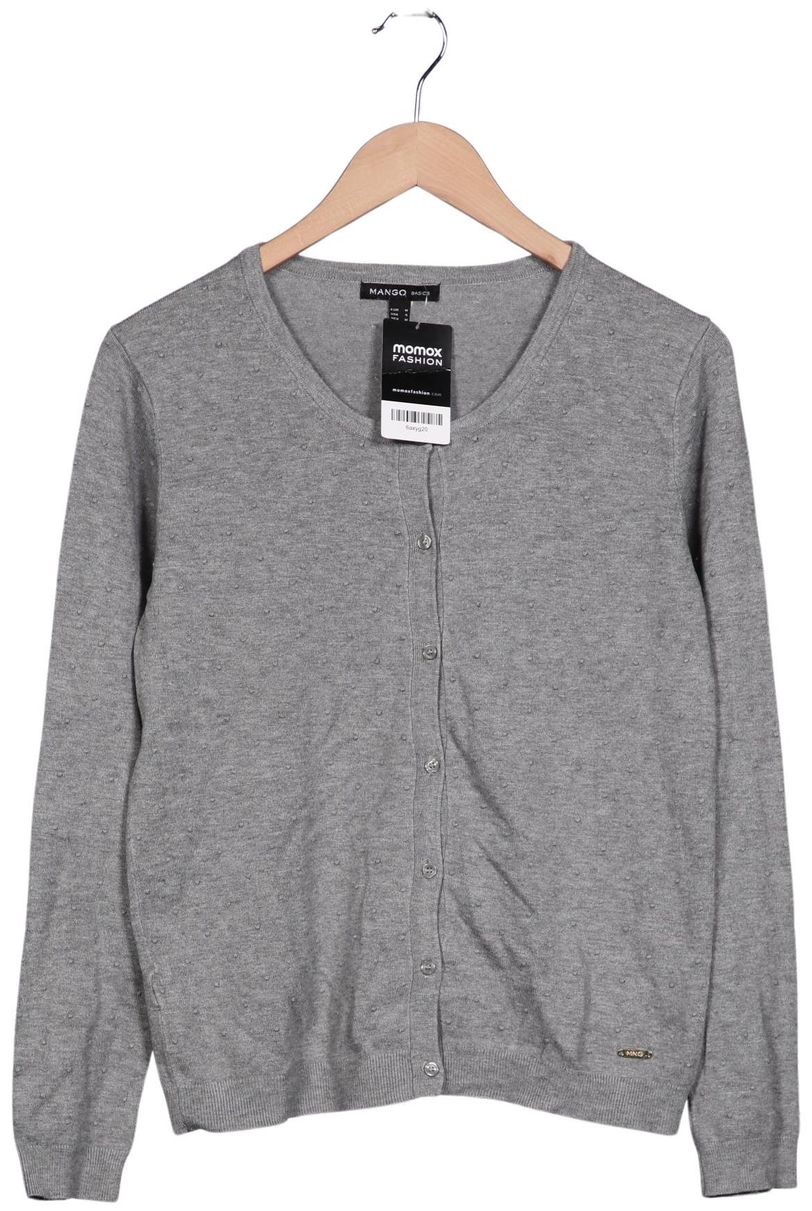 

Mango Damen Strickjacke, grau, Gr. 38