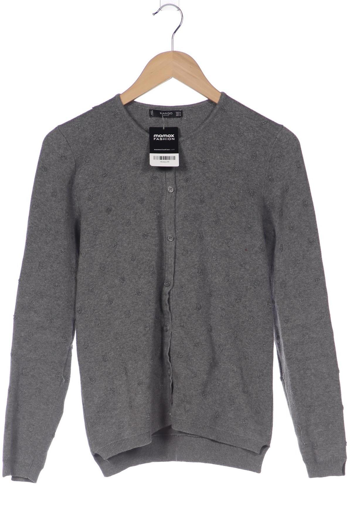 

Mango Damen Strickjacke, grau, Gr. 38