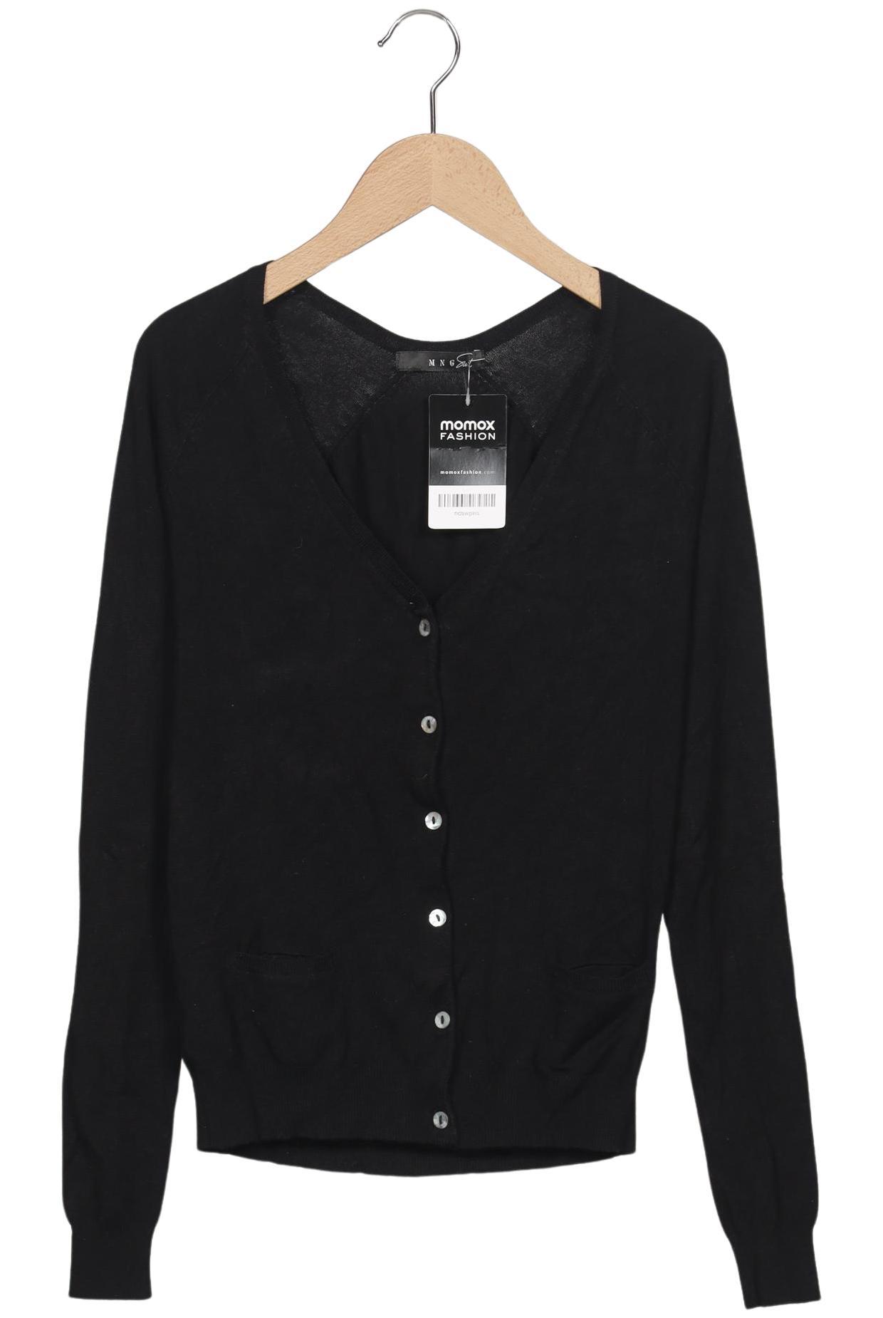 

Mango Damen Strickjacke, schwarz, Gr. 36